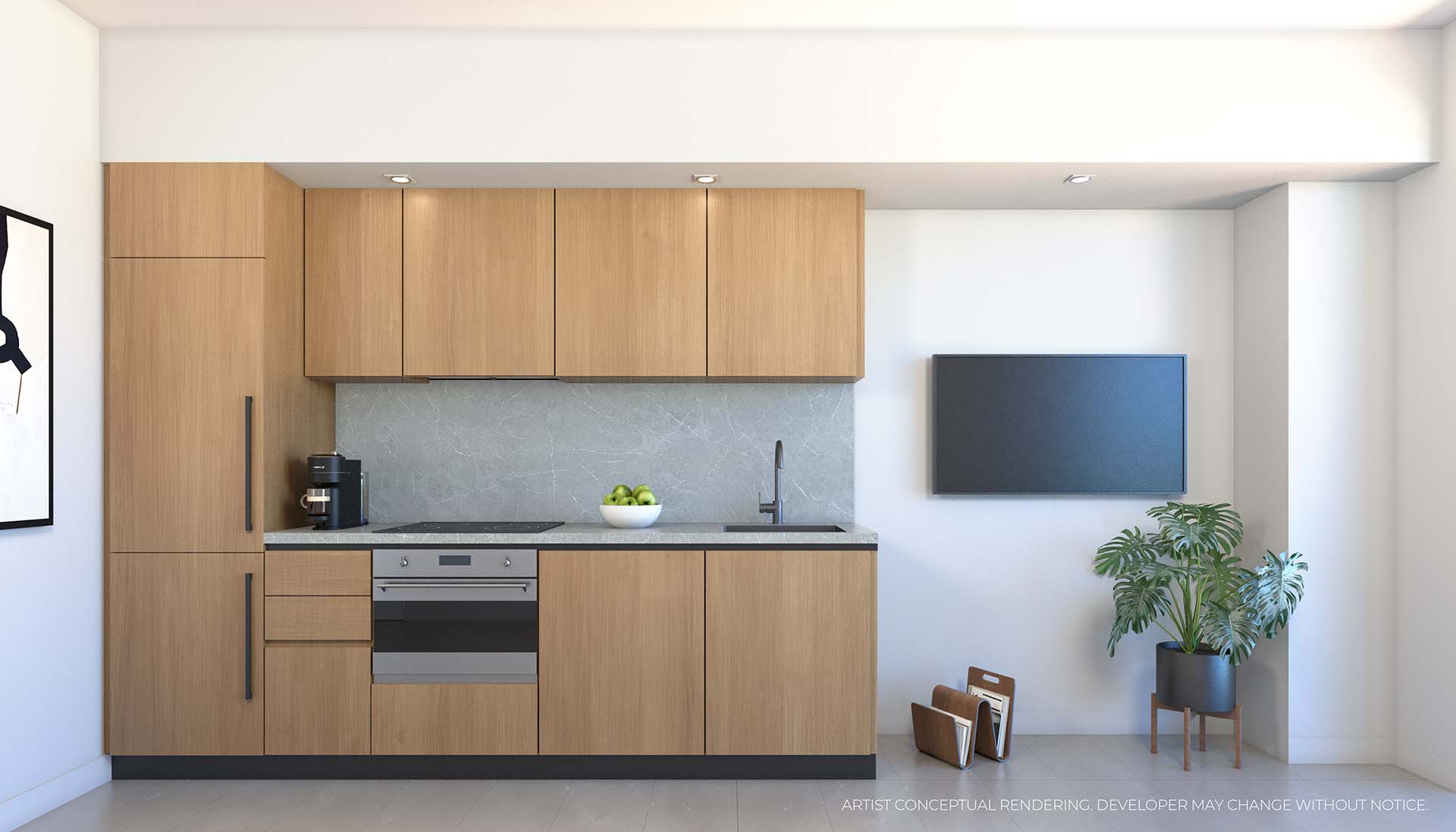 501 First Residences Kitchen