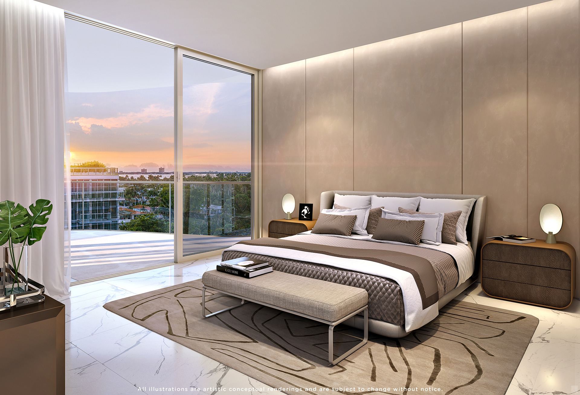 Alana Bay Harbor Islands Bedroom