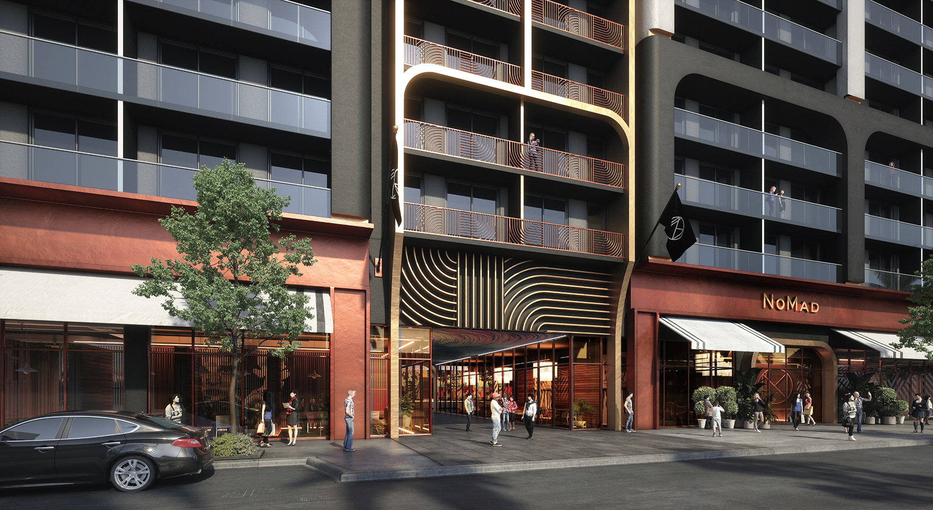 NoMad Wynwood Residences new construction condo project exterior Wynwood, Miami, FL