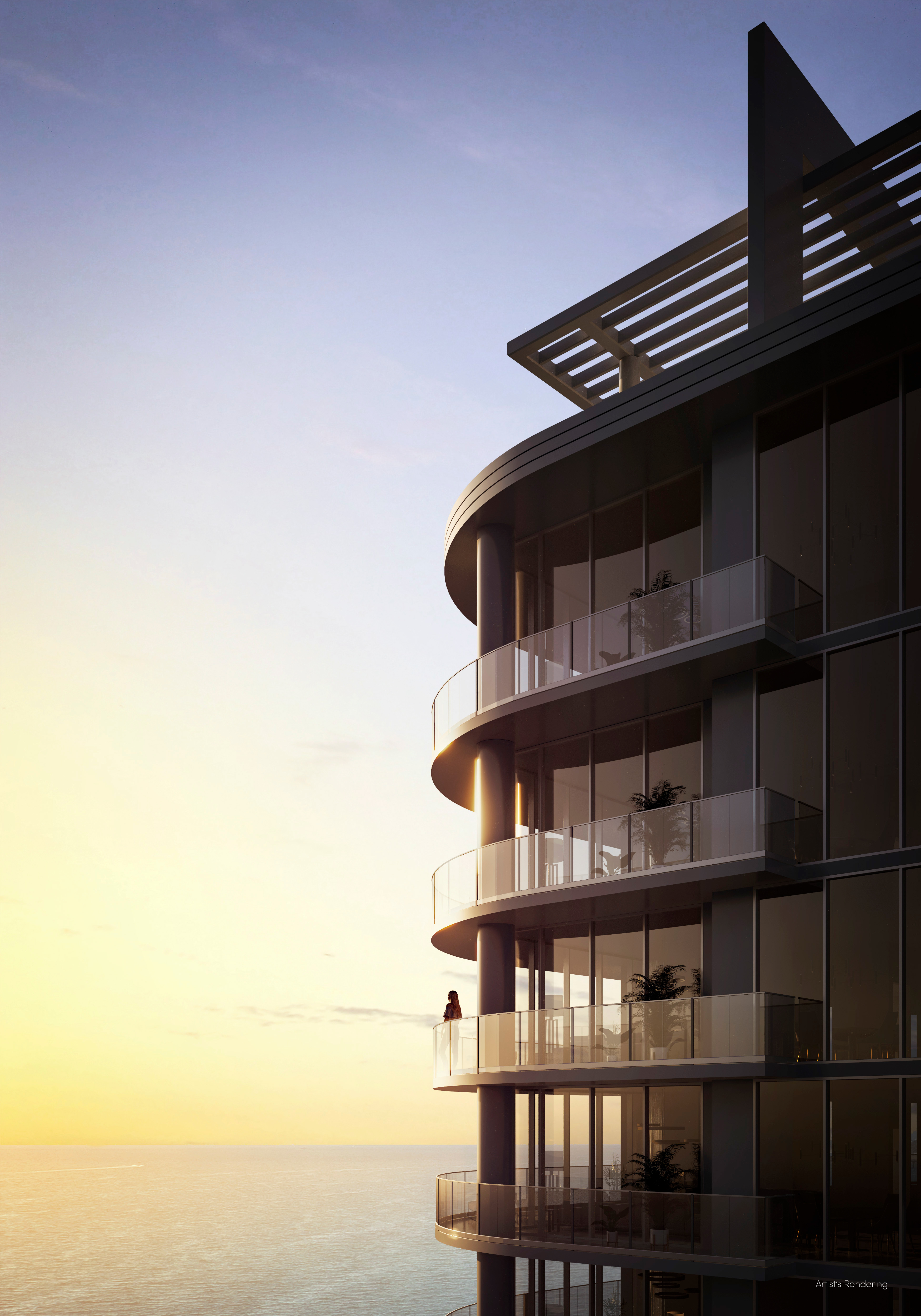 Selene Oceanfront Residences new construction condo project exterior Fort Lauderdale, FL