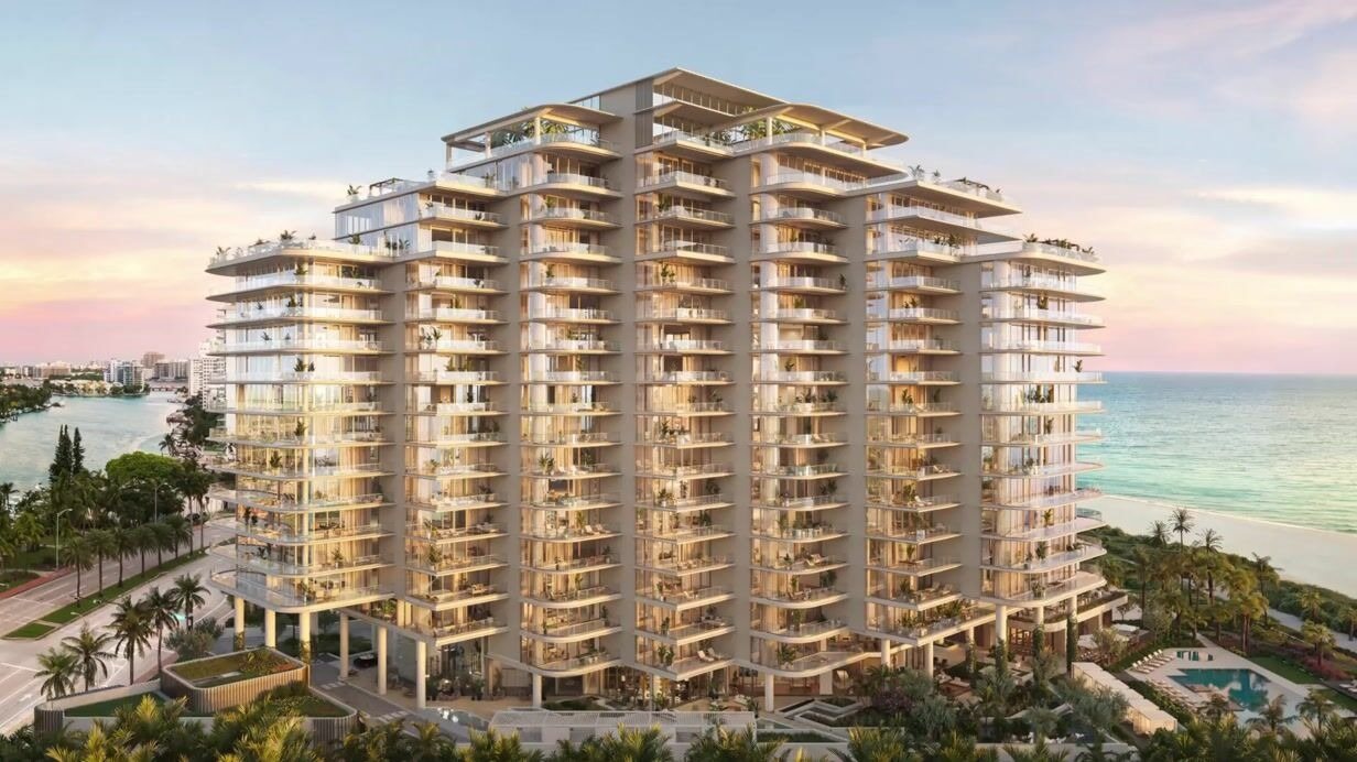 The Perigon new construction condo project exterior Miami Beach, FL