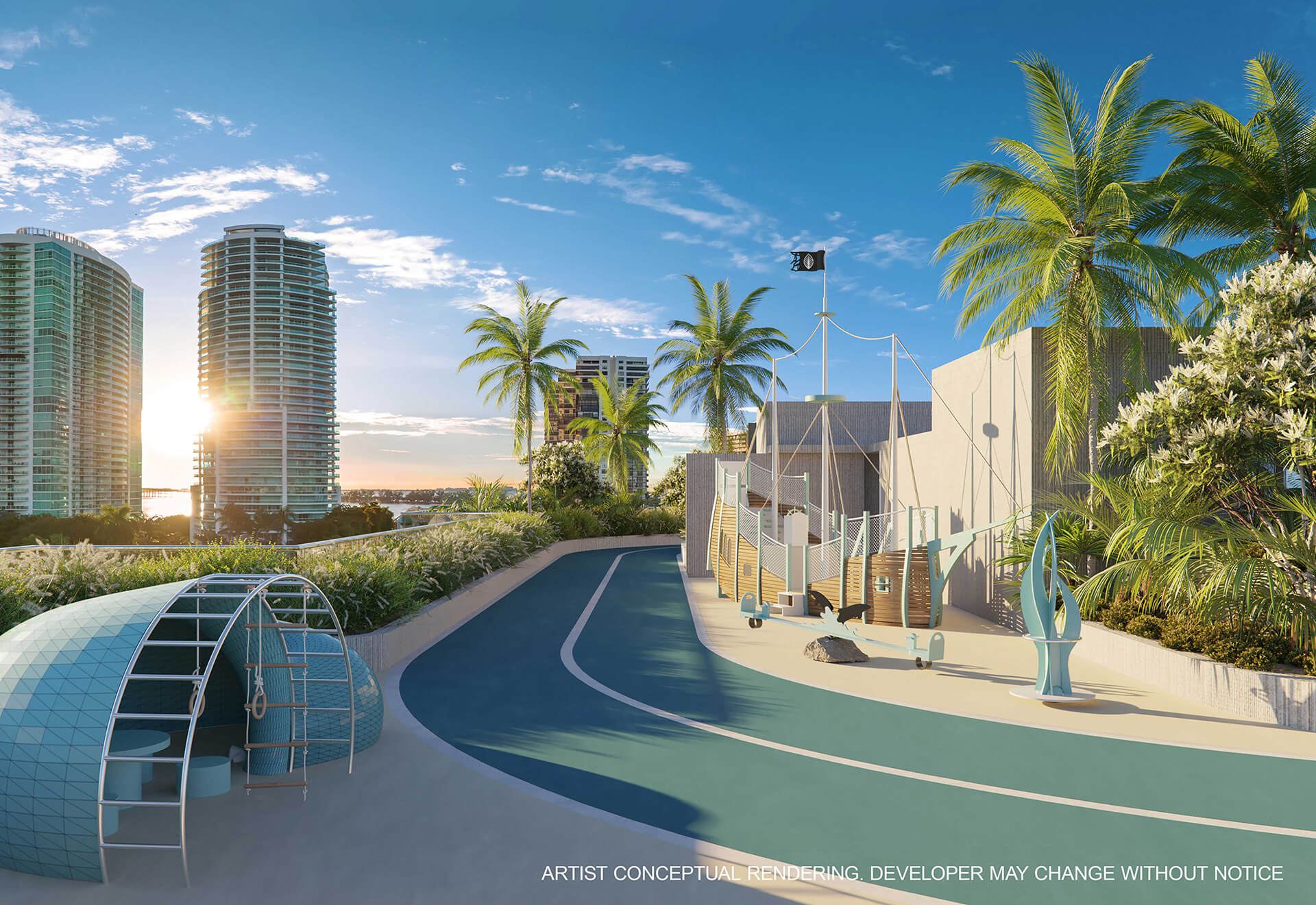 2200 Brickell Residences Miami Childrens Playground