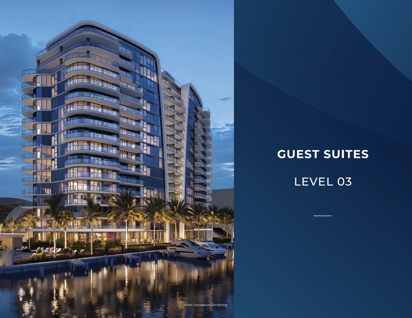 Waterside Floorplans Guest Suites