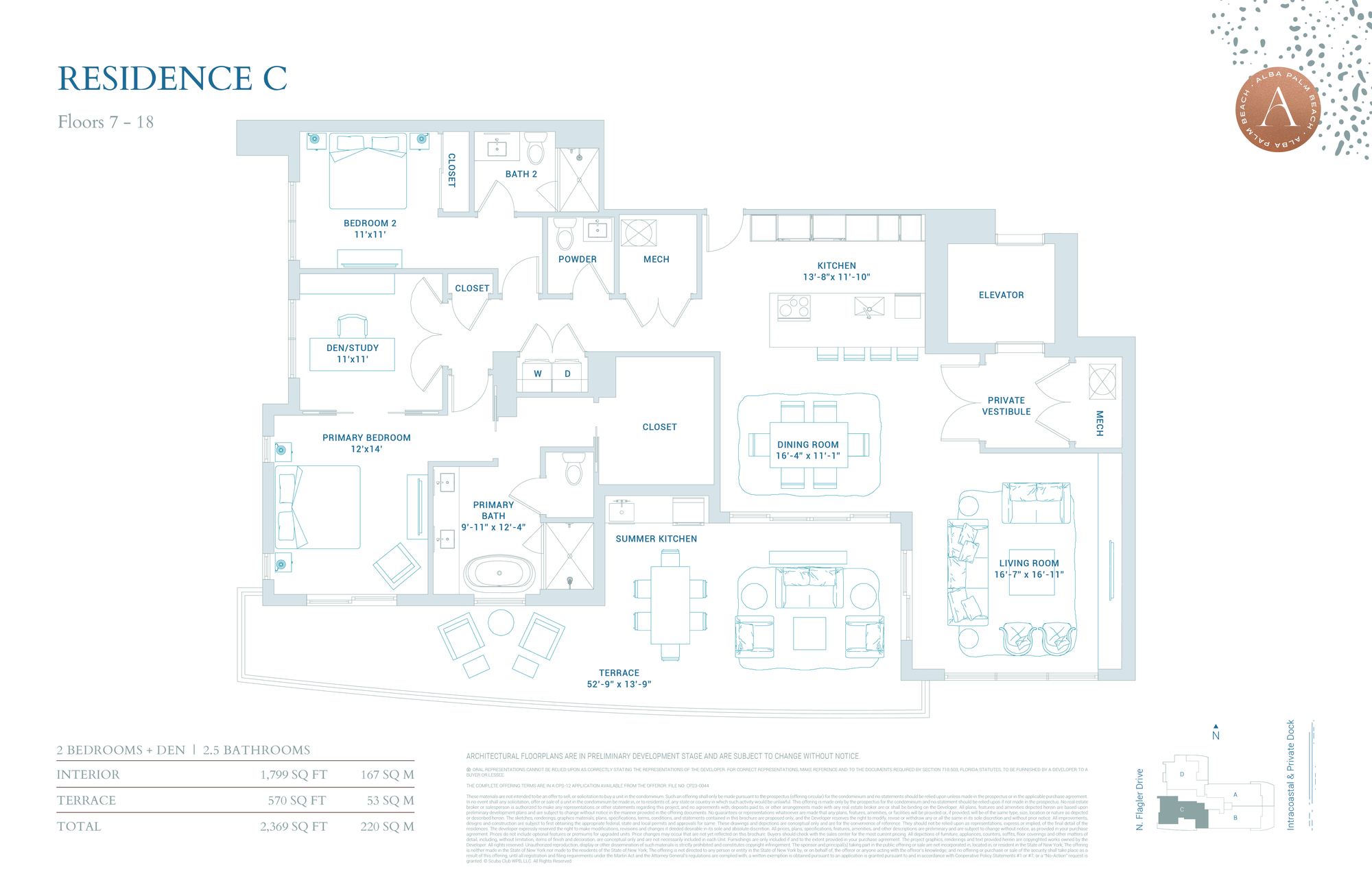 Residence C Floors 18
