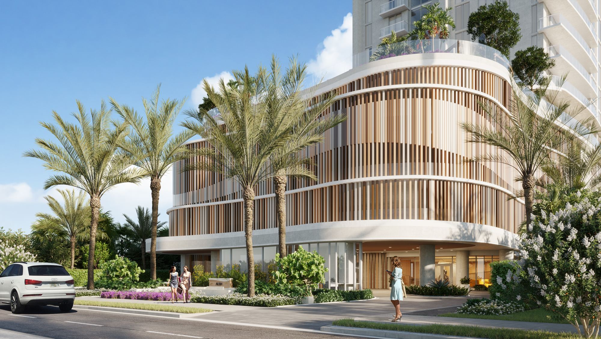 Alba Palm Beach new construction condo project exterior Northwood (Intracoastal waterfront), West Palm Beach, West Palm Beach, FL