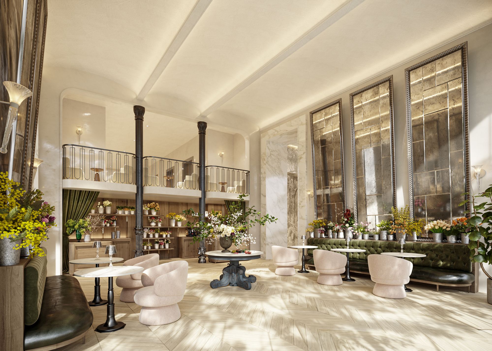 Baccarat Residences Lobby Cafe