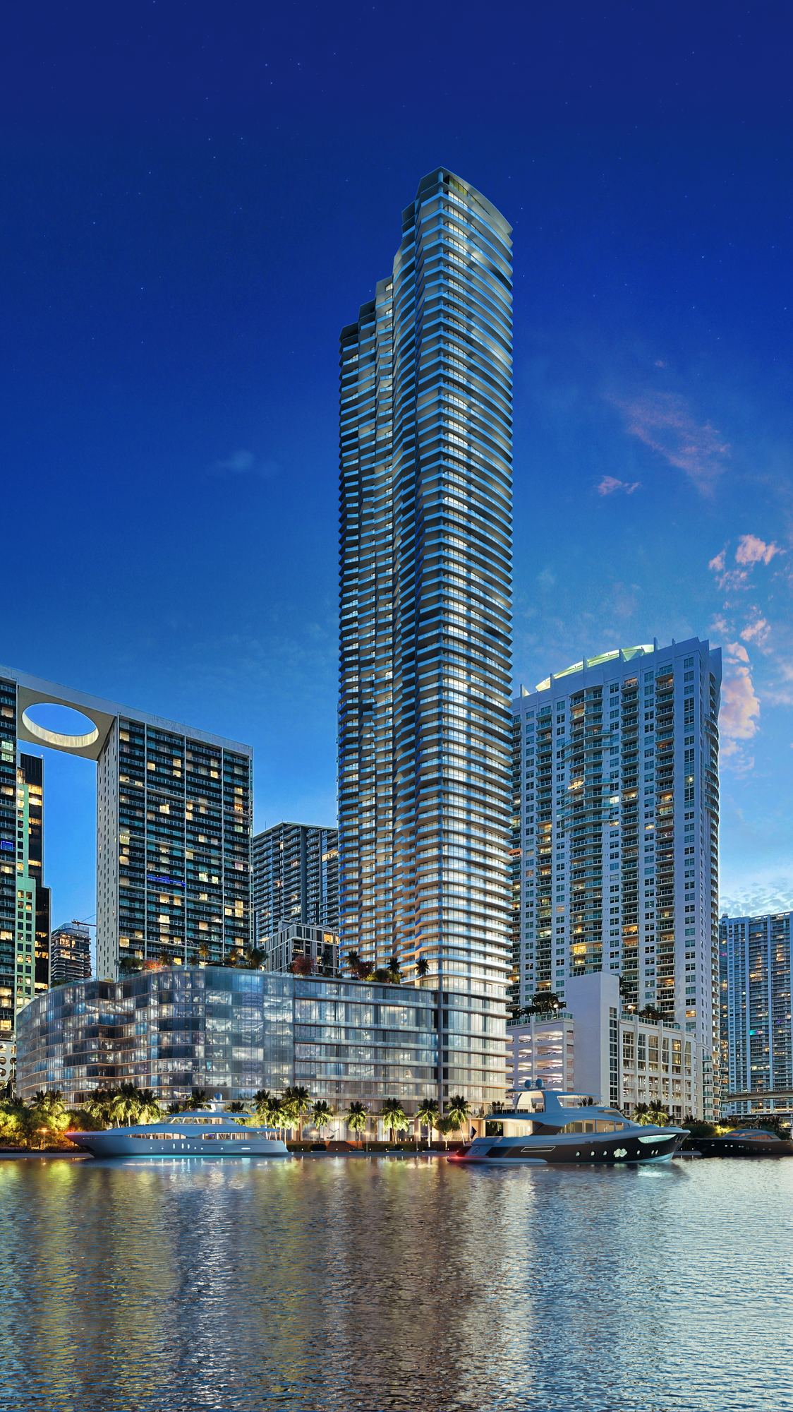 Baccarat Residences Tower View