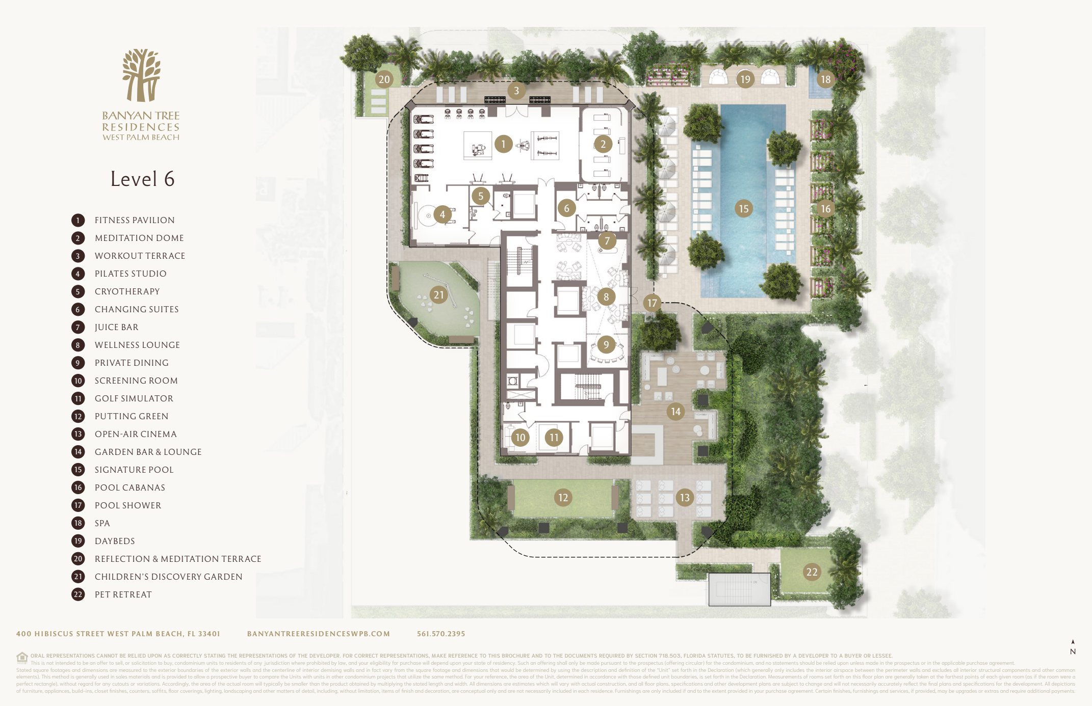 Banyan Tree Amenity Floor Plans