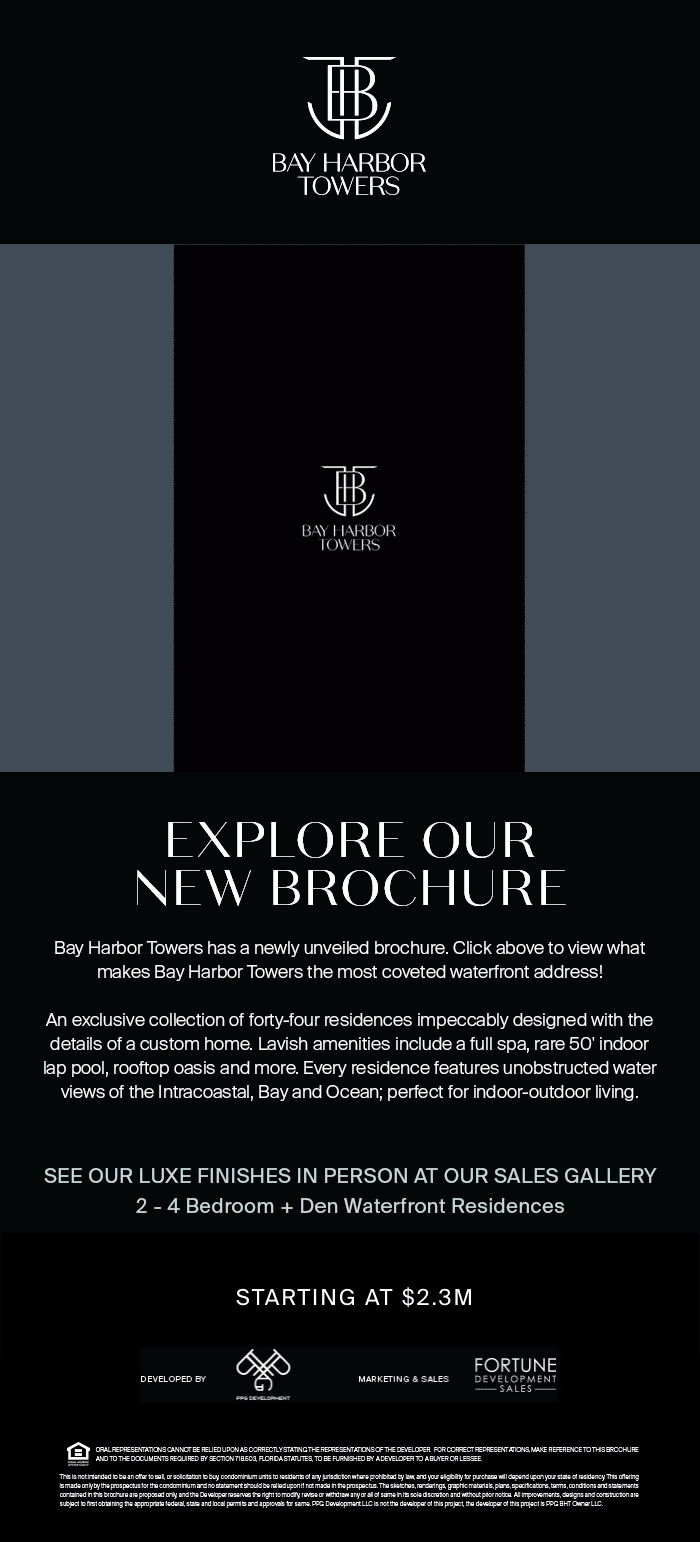 Bay Harbor Towers 07 Bht New Brochure Ub