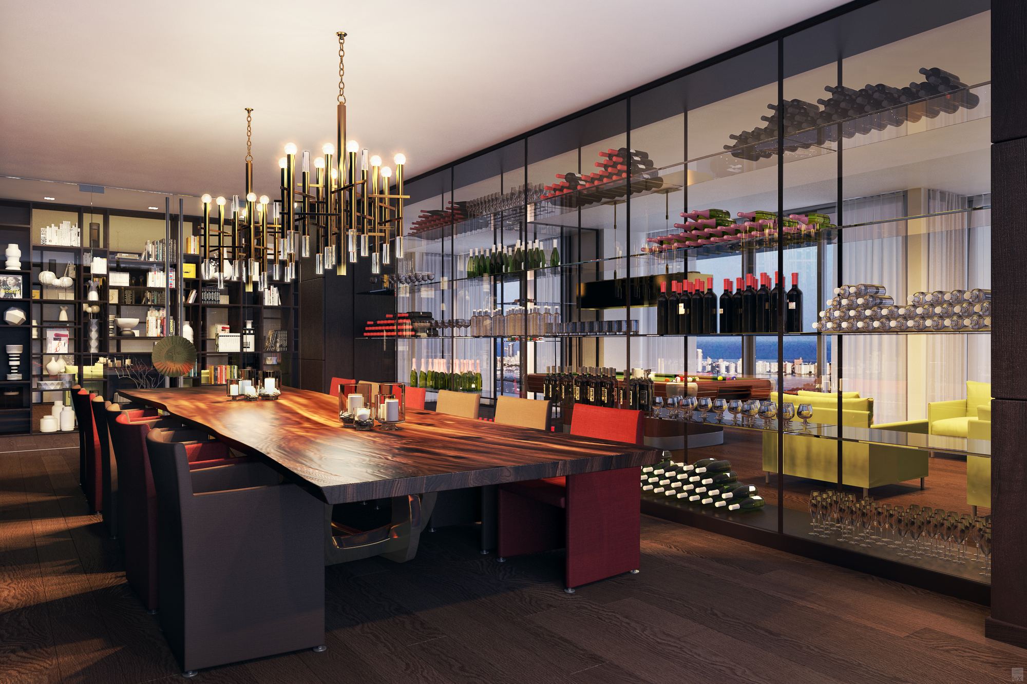 Casa Bella Residences Casa Bella Wine Room