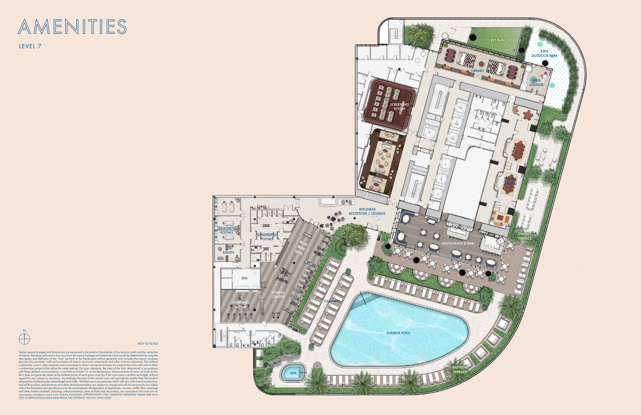 Cipriani Residences Amenities Siteplan
