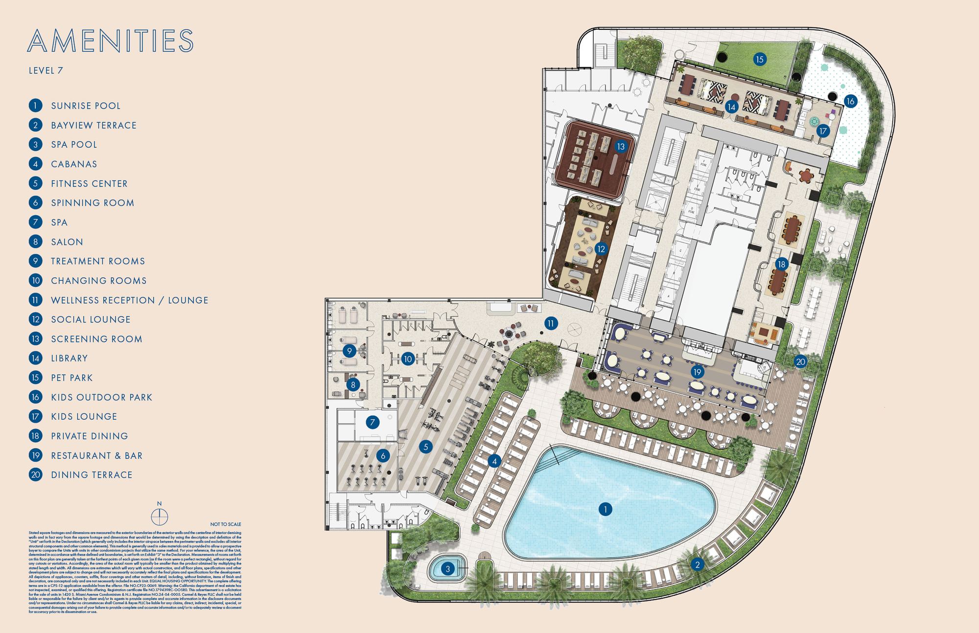 Cipriani Amenities Level