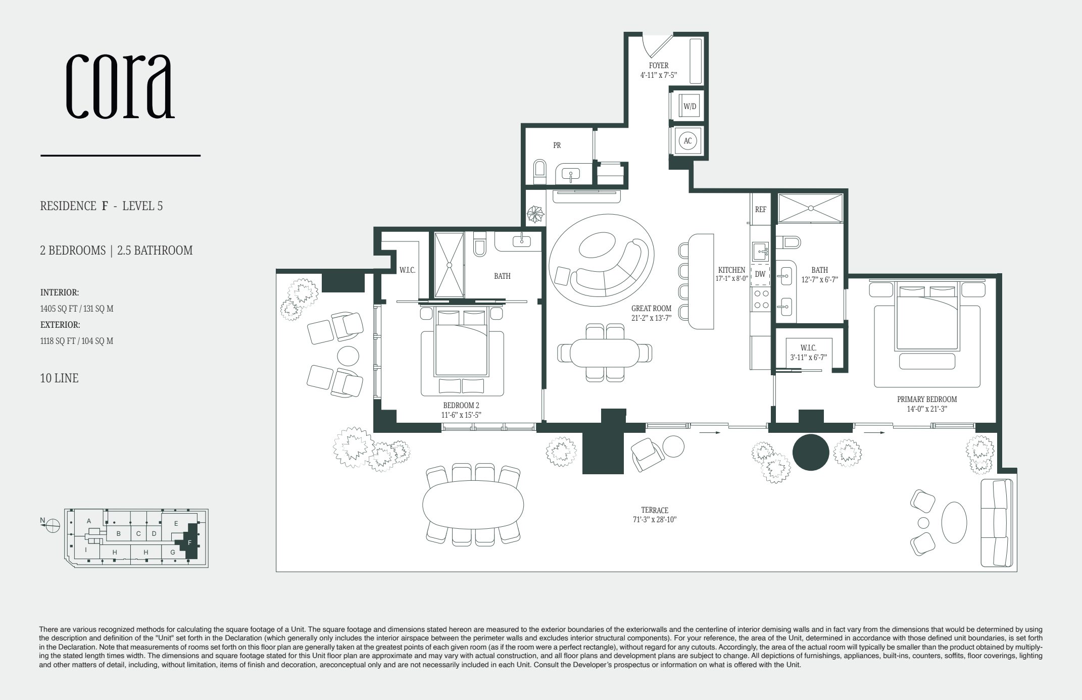 10 (lev 5) Floor Plan