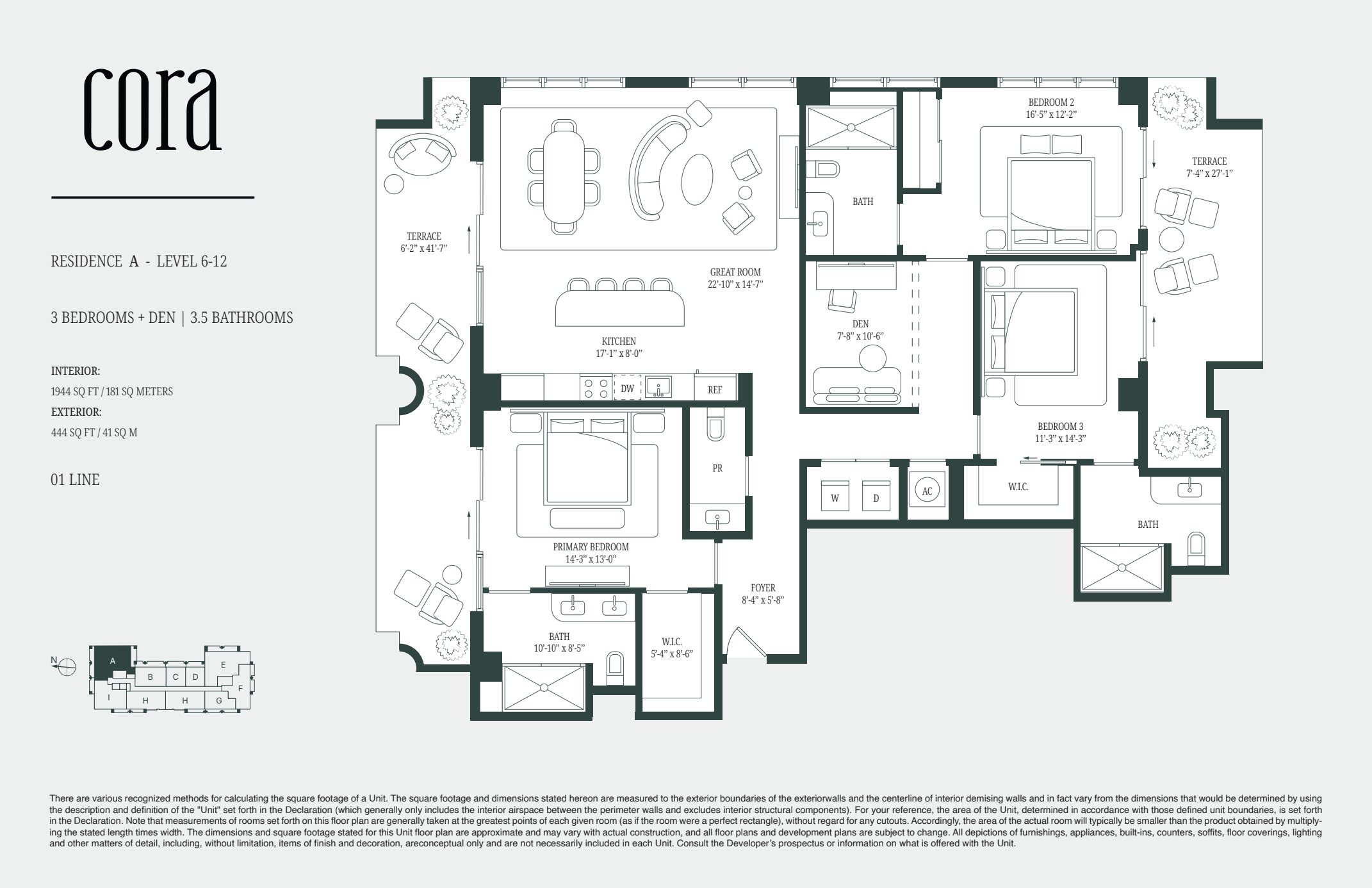 01 (lev 12) Floor Plan