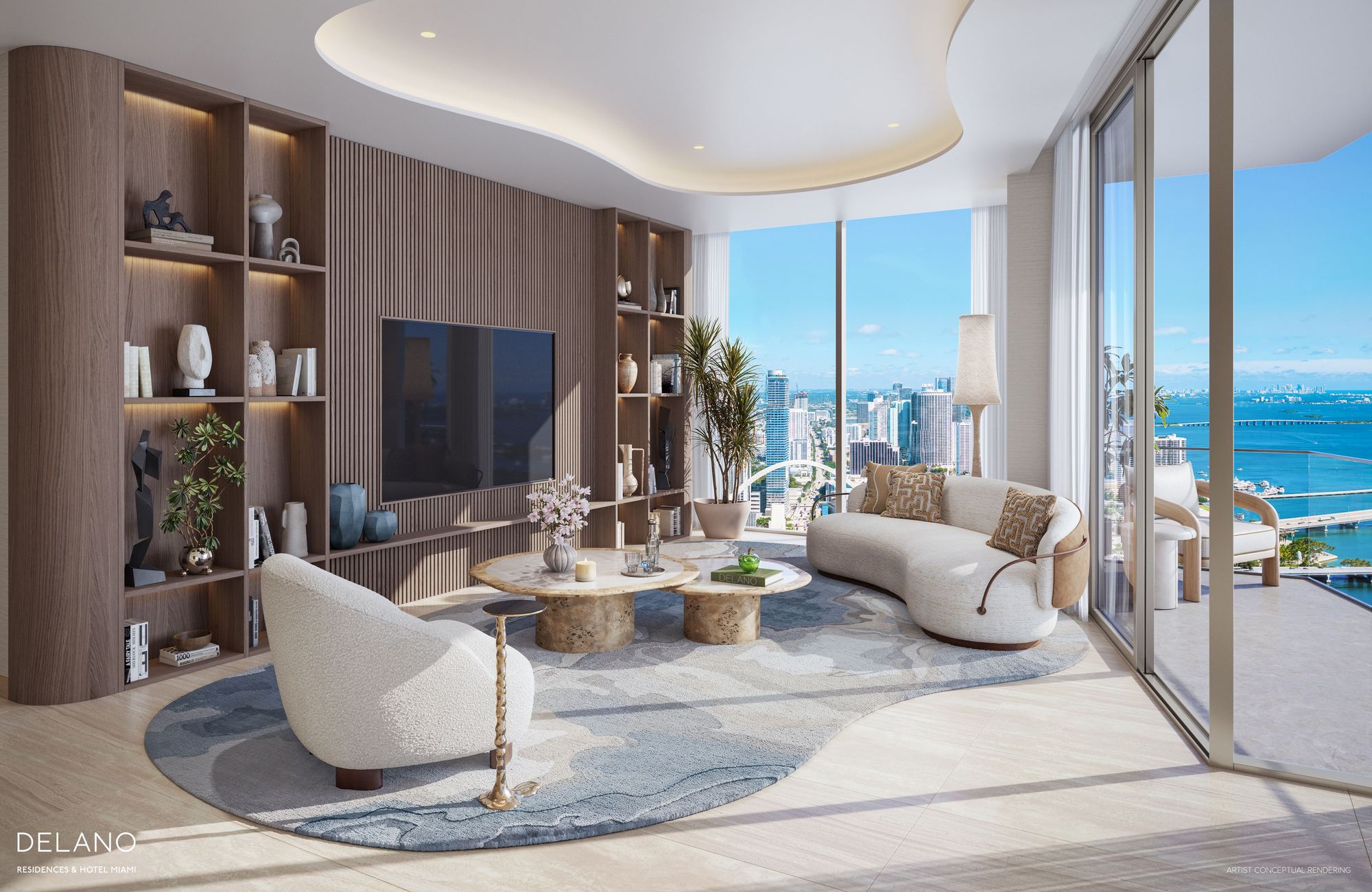Delano Residences & Hotel Miami Residence Great Room