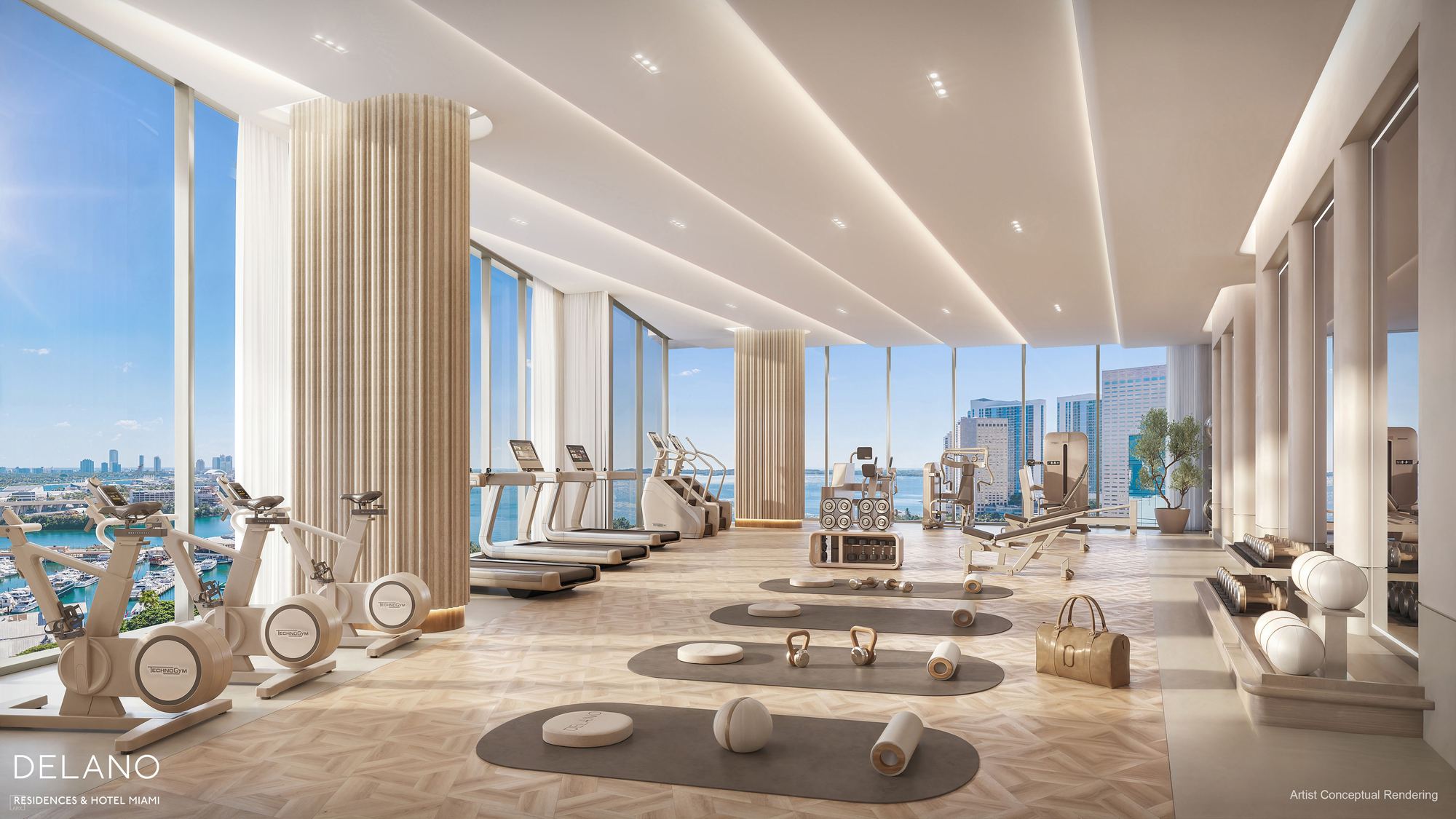 Delano Residences & Hotel Miami Fitness Center