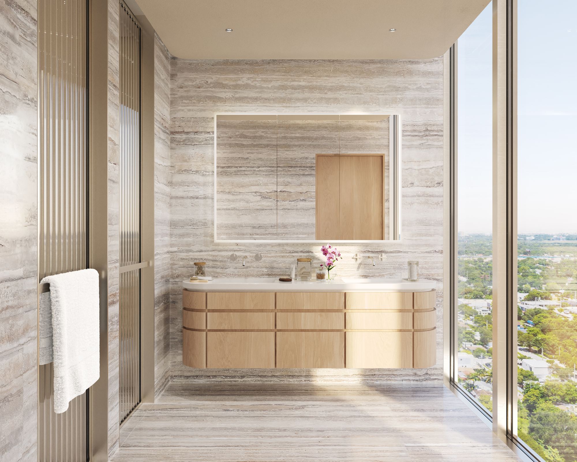 Fouquet's Hotel & Residences Bathroom