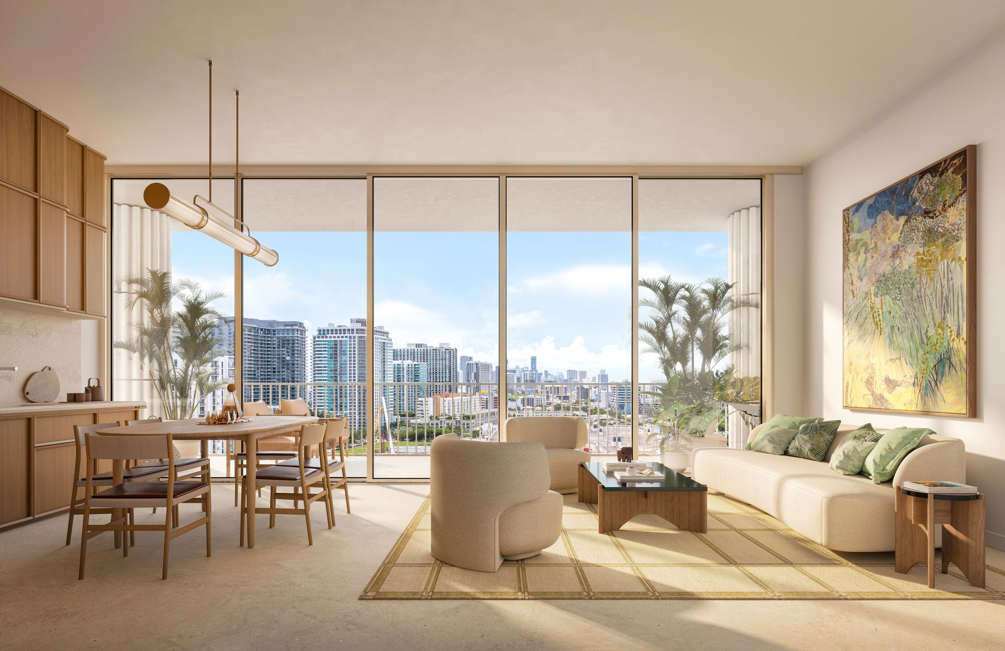 Fouquet's Hotel & Residences Living Room