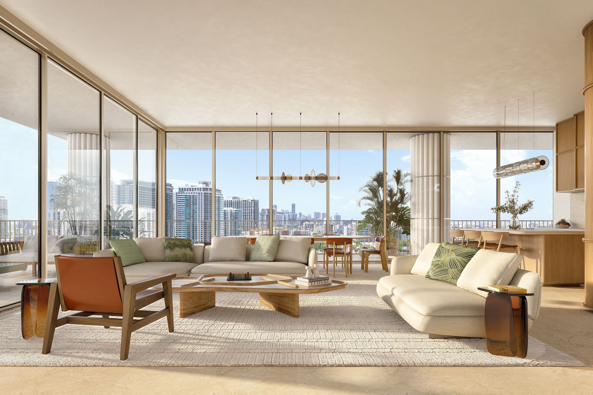 Fouquet's Hotel & Residences Living Room