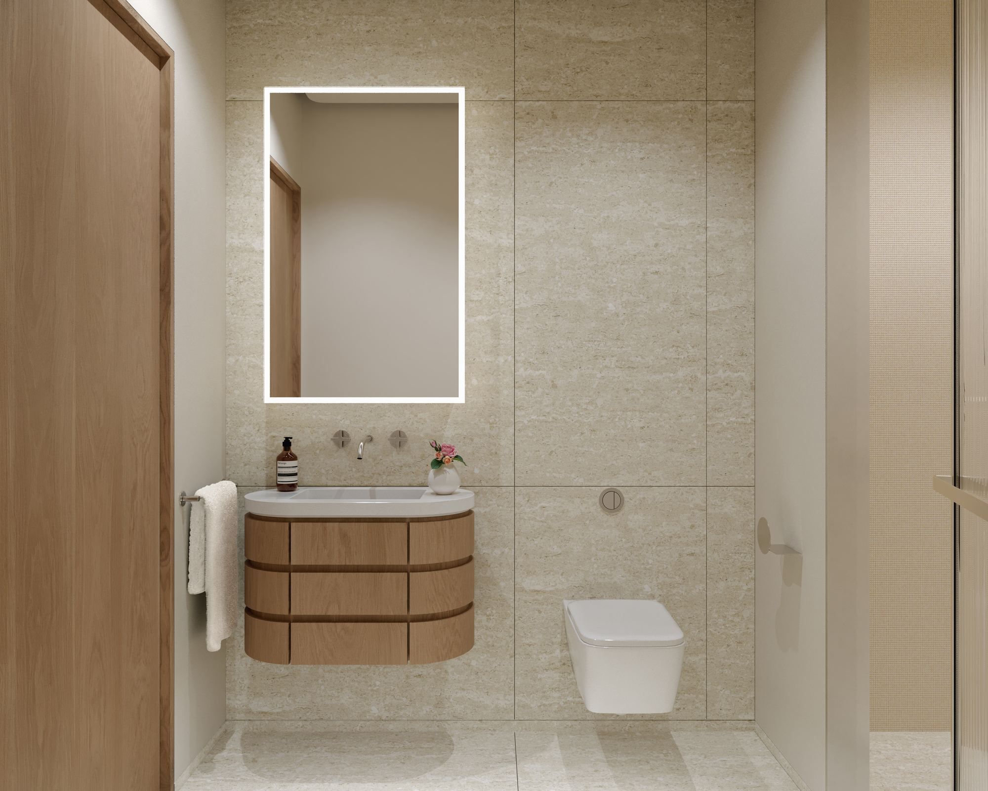 Fouquet's Hotel & Residences Bathroom