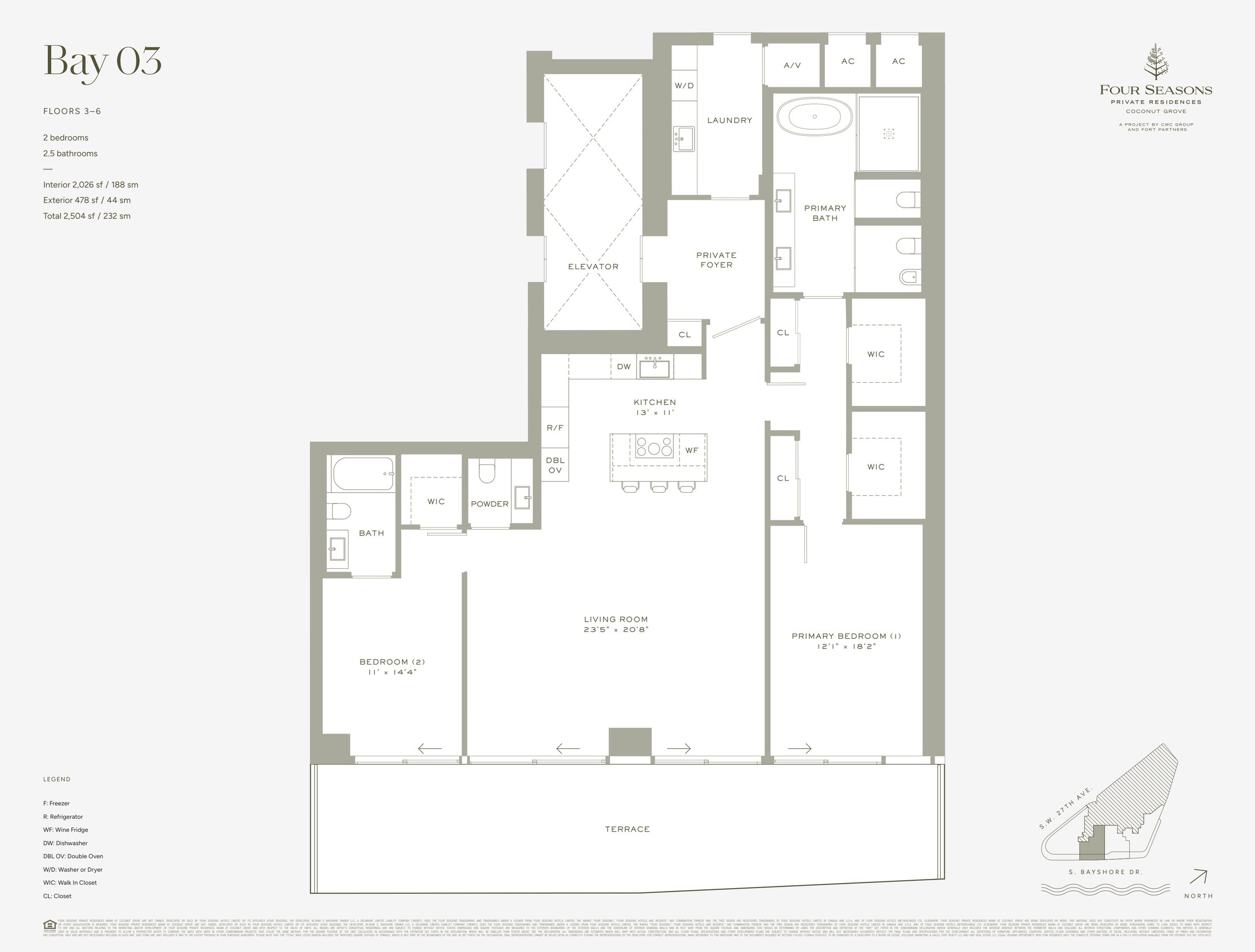 Bay 03 Floors Four Seasons Private Residences
