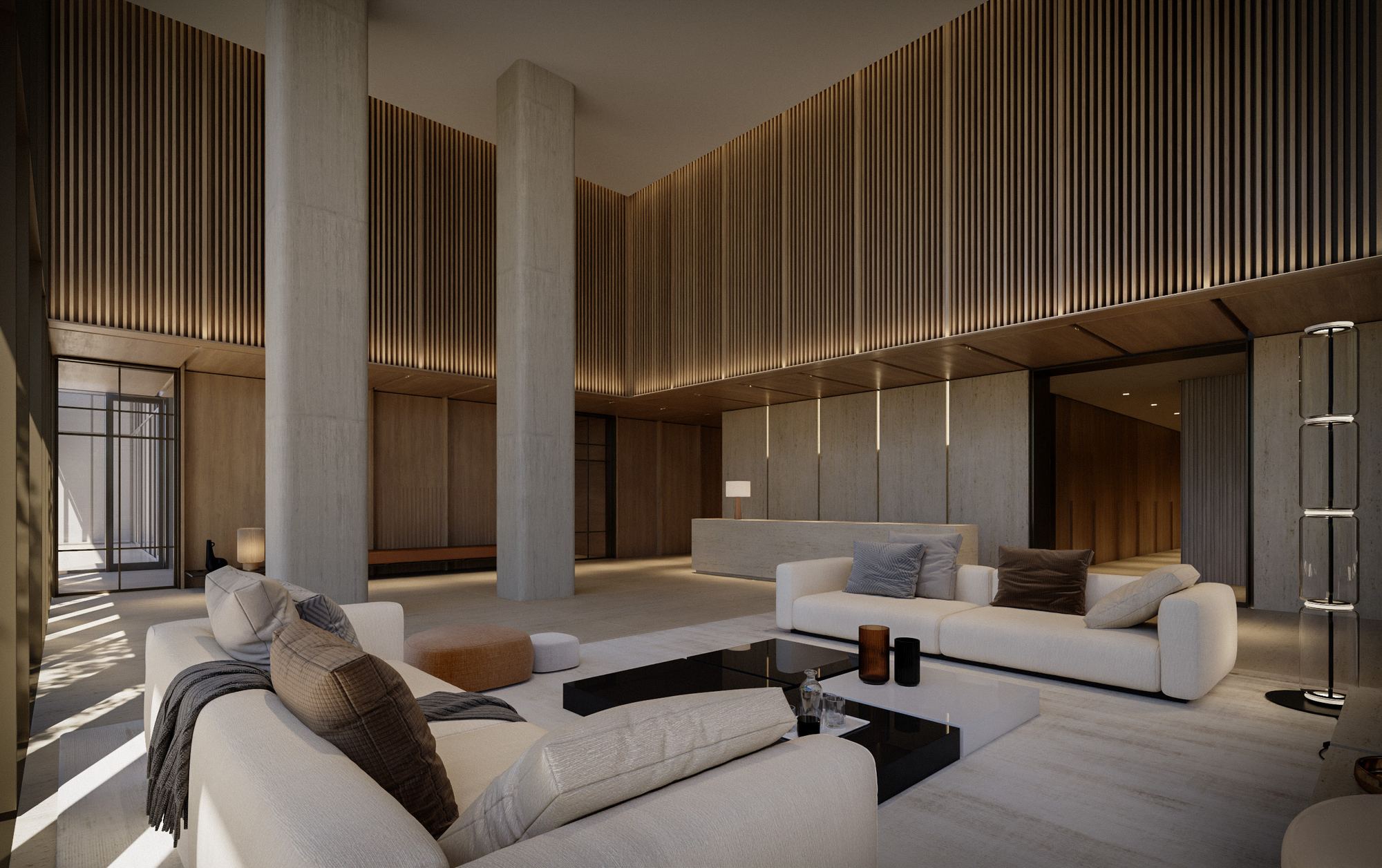 HQ Residences Miami Lobby