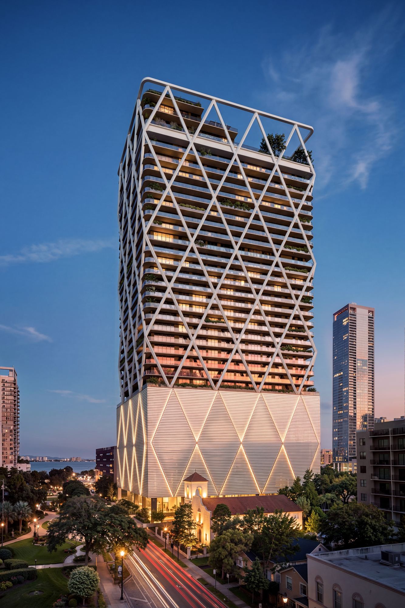 HQ Residences Miami new construction condo project exterior Edgewater, Miami, FL