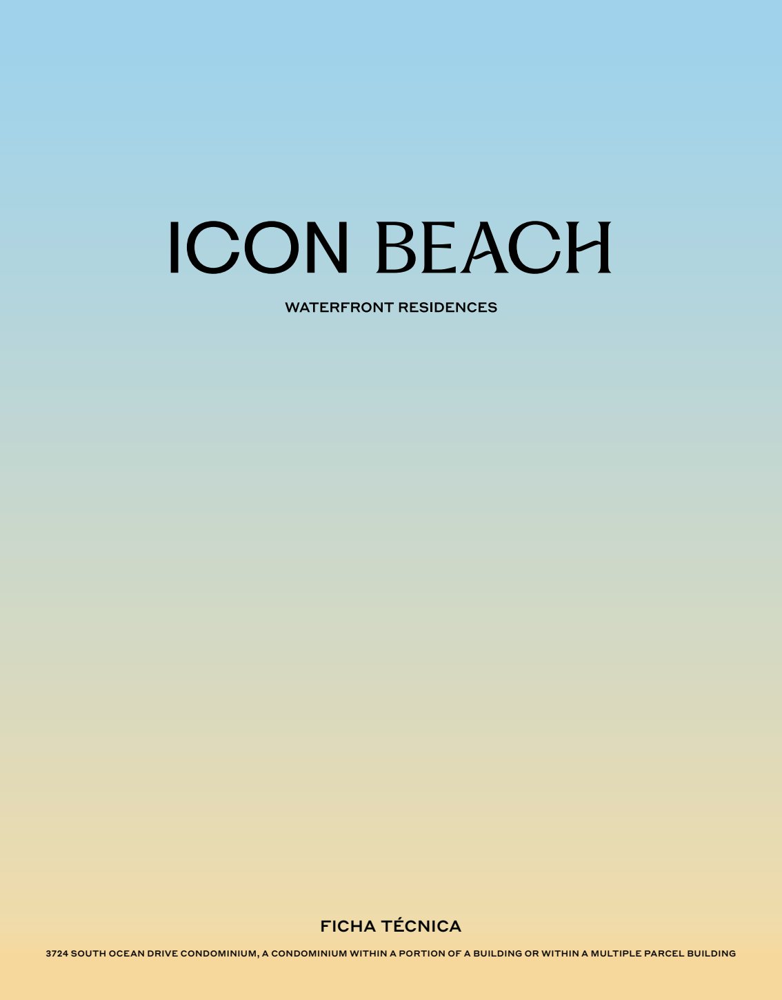 Icon Beach Fact Sheet Spanish Unbranded