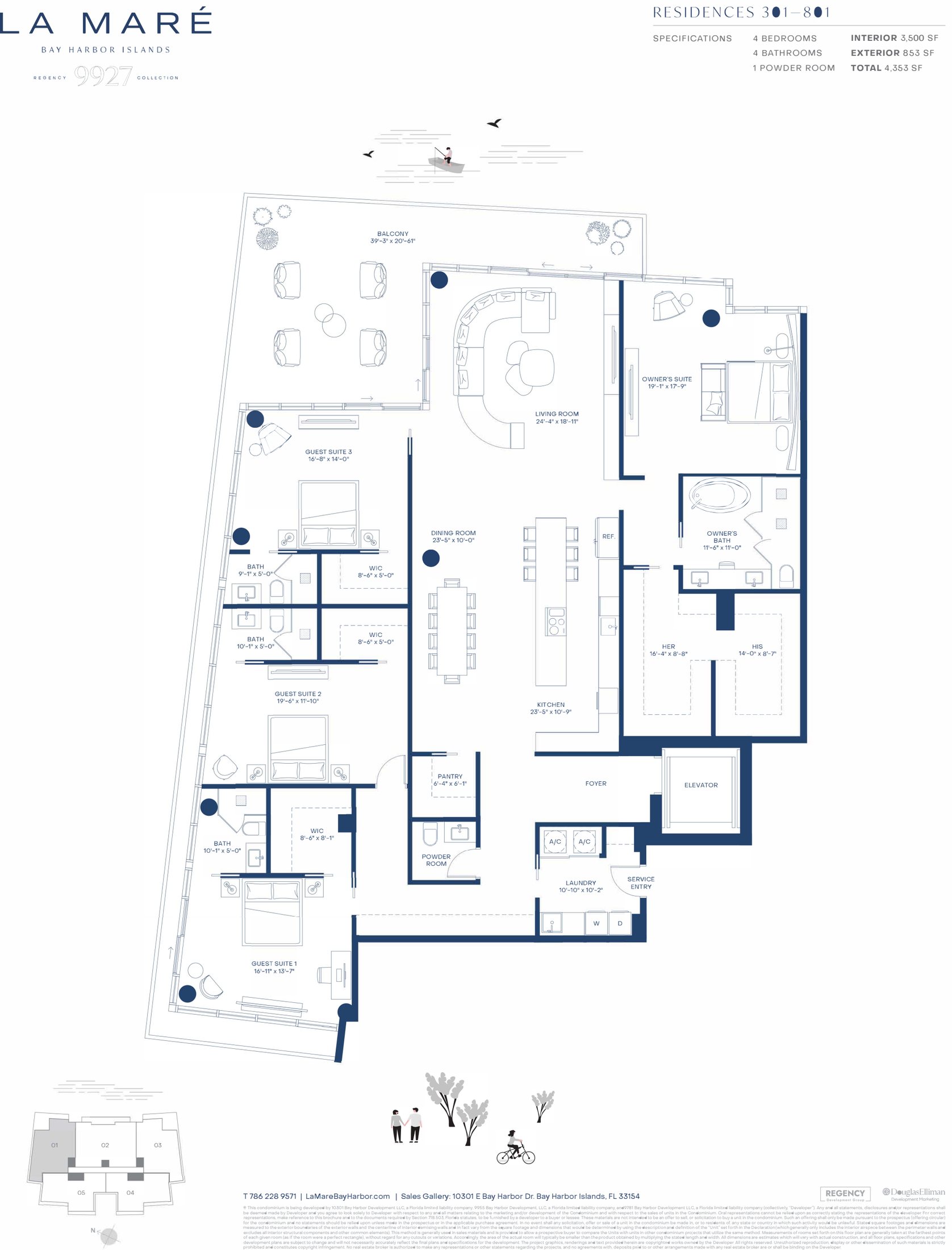 La Mare Regency 301 501