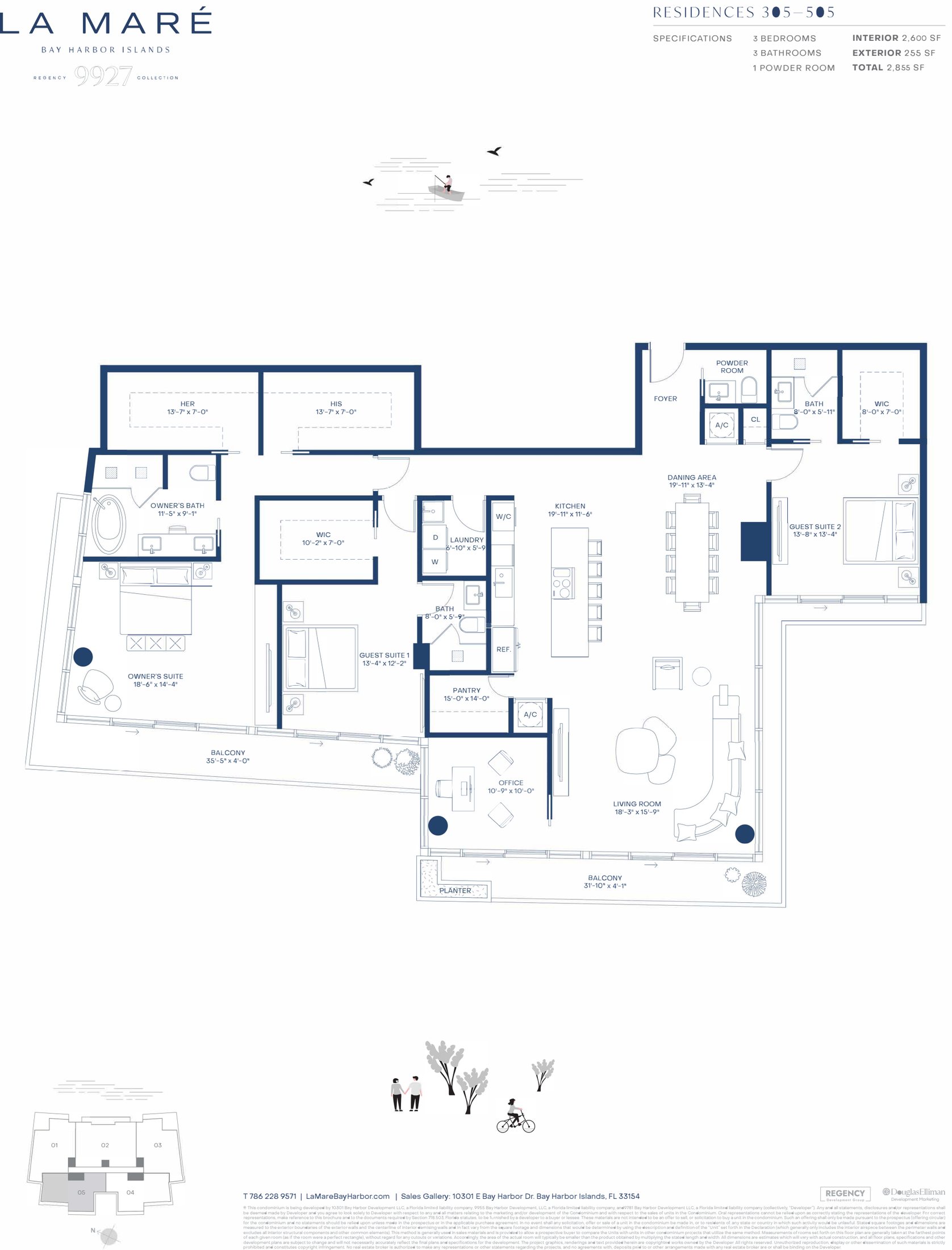 La Mare Regency 305 505