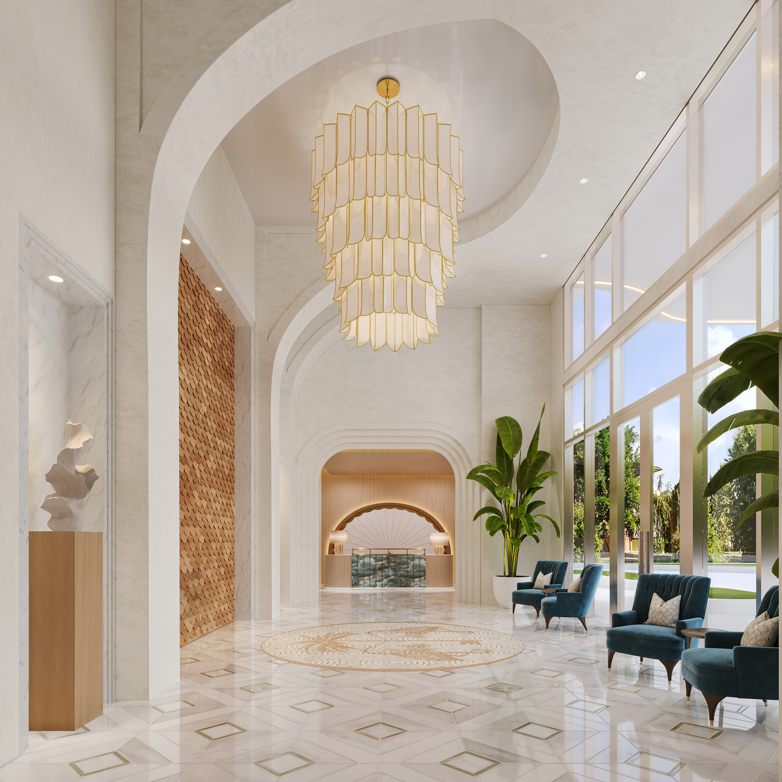 Maison d'Or Lobby