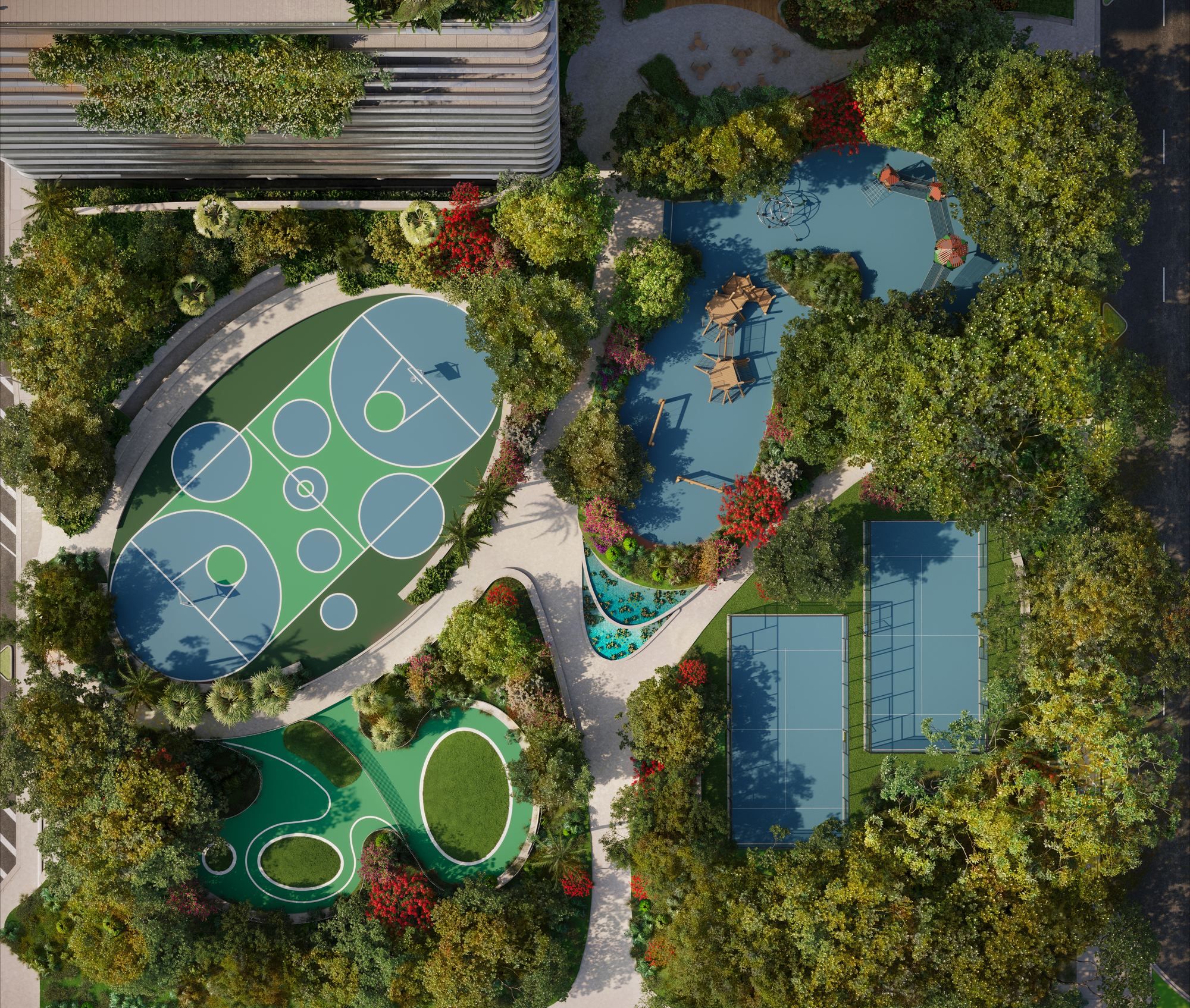 Mercedes Benz Places - Miami Park Aerial, Mercedes Benz Places Miami, Jds