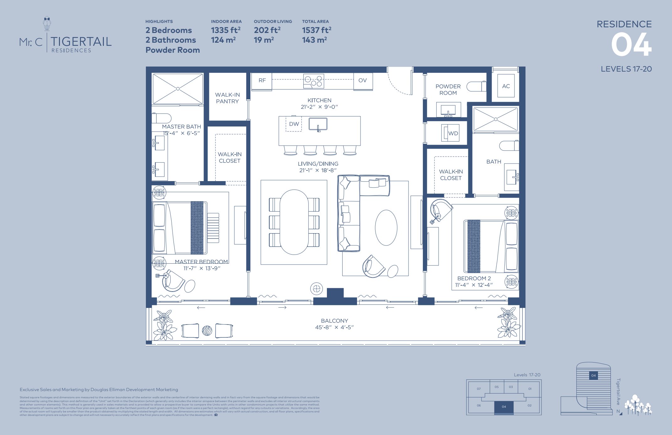 Mr C Tigertail Floorplan