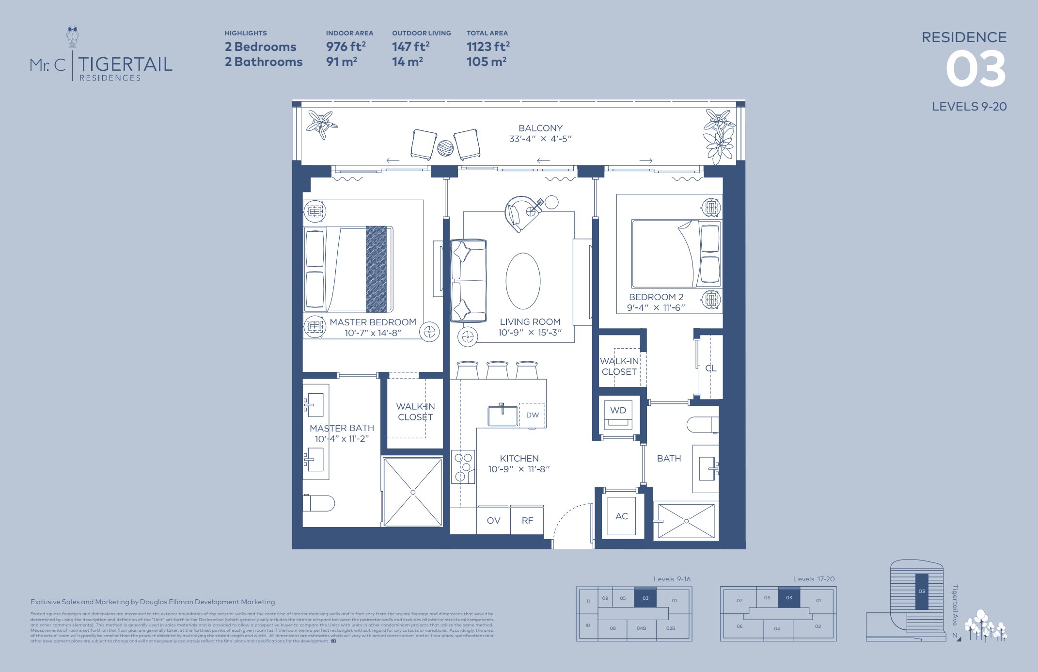 Mr C Tigertail Floorplan