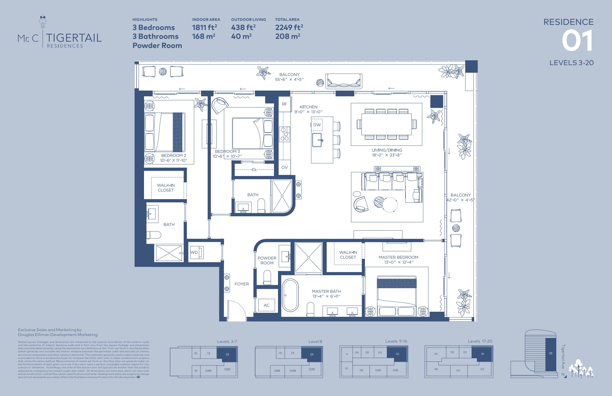 Mr C Tigertail Floorplan