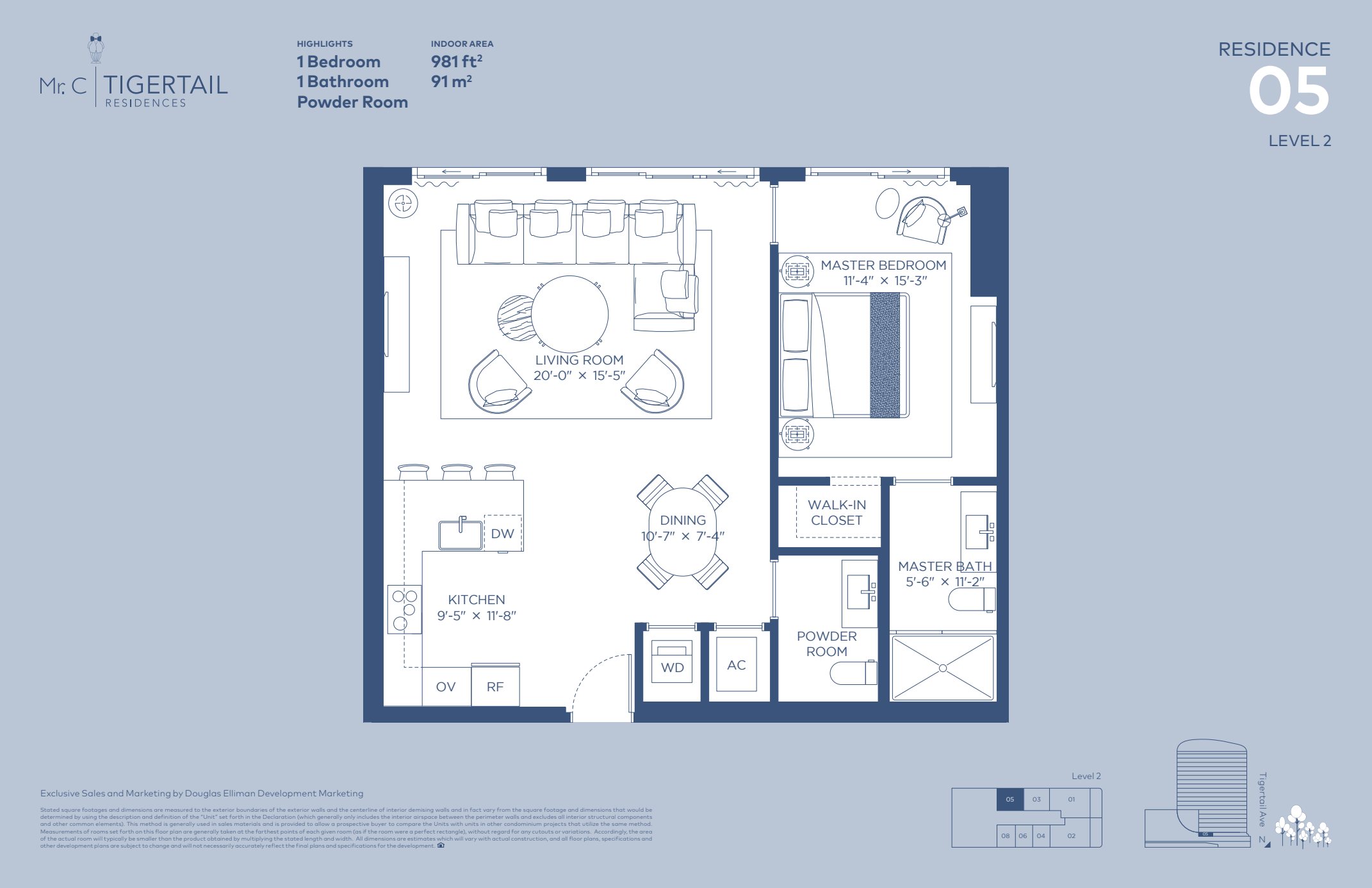 Mr C Tigertail Floorplan