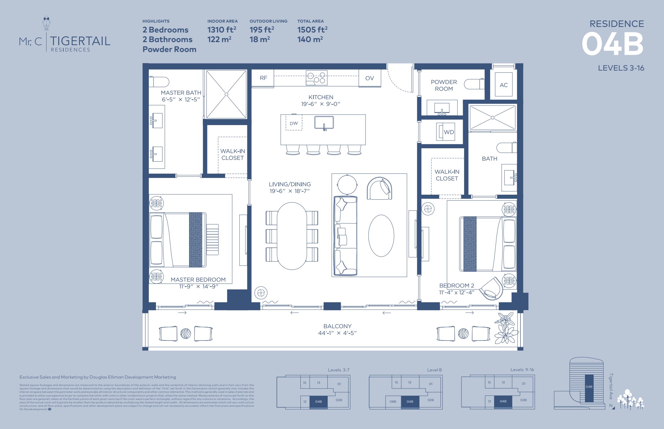 Mr C Tigertail Floorplan