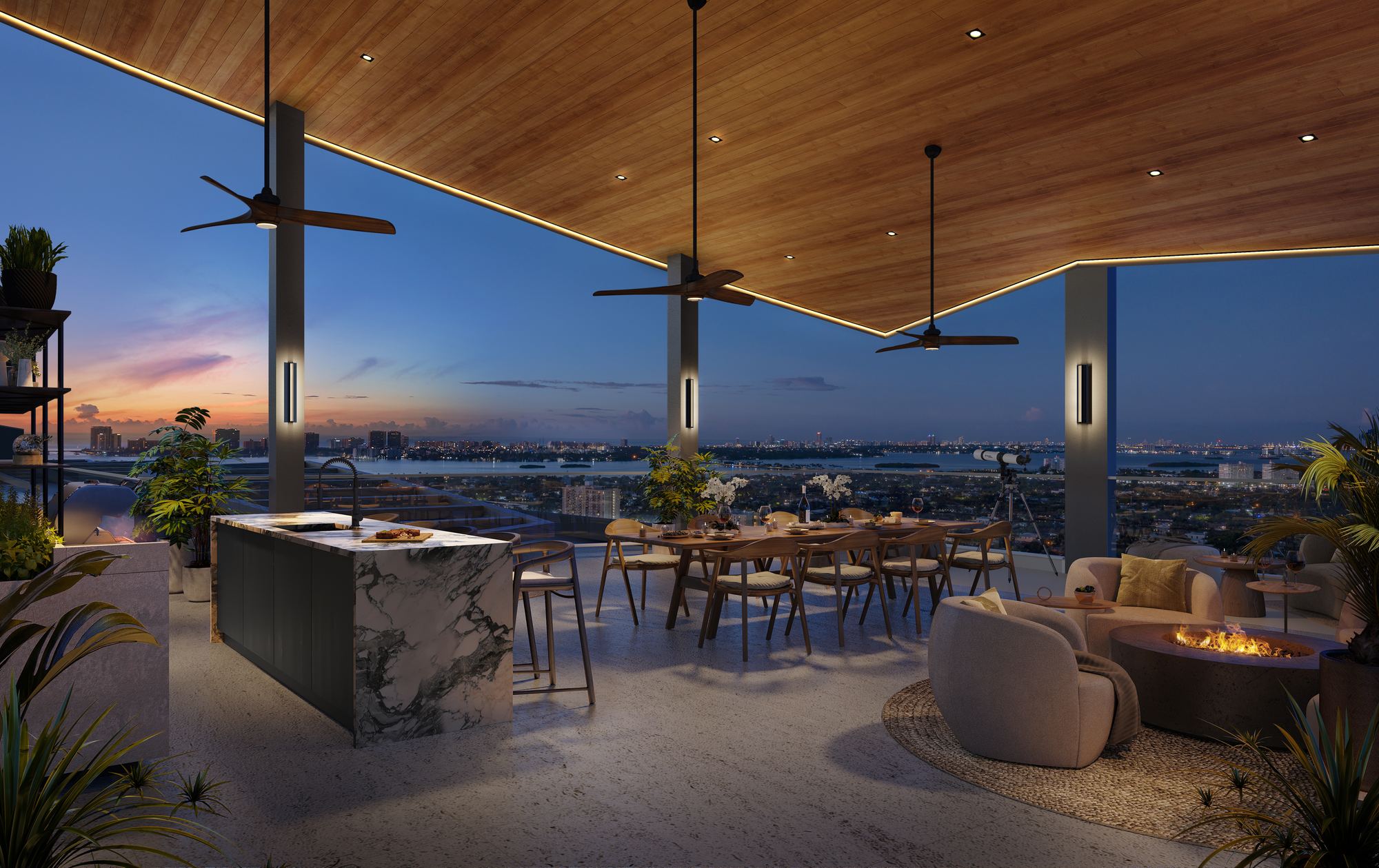 Nexo Residences North Miami Beach Deck