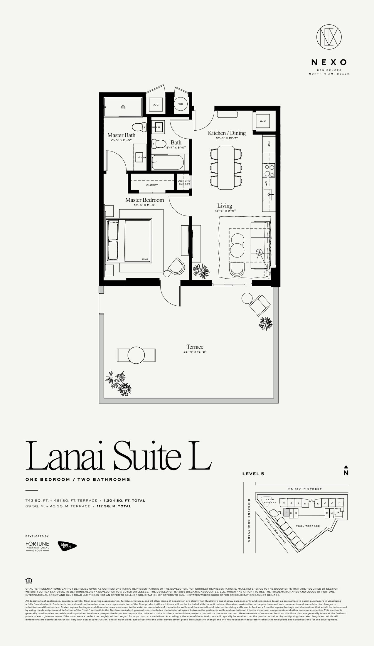 Nexo Residences Lanai Suite Floorplan