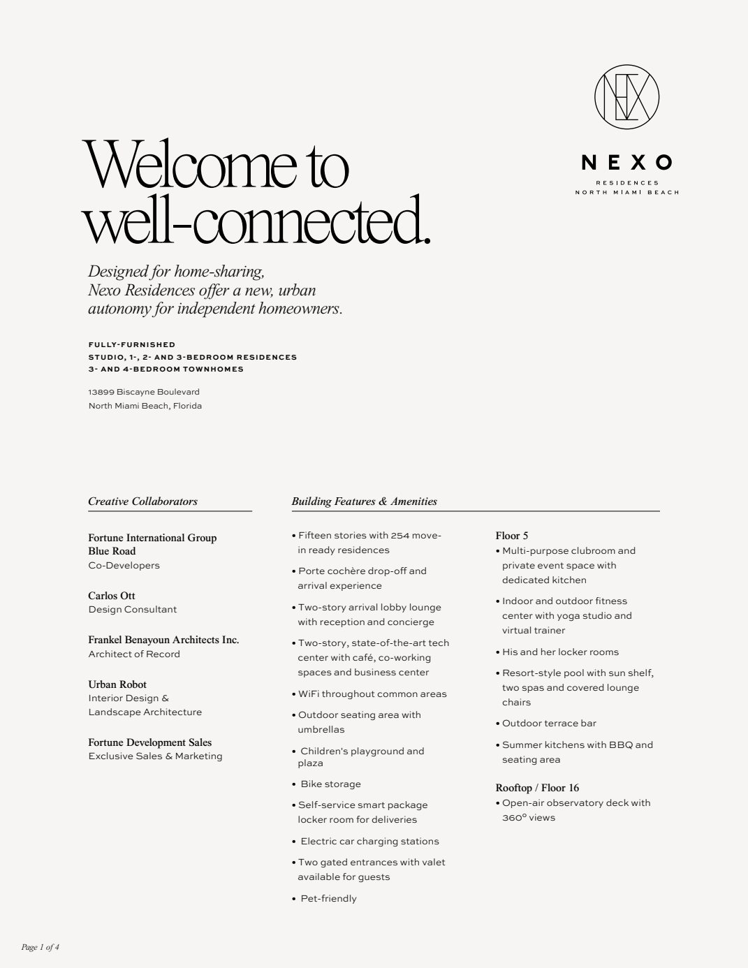 Nexo Fact Sheet Digital Unbranded