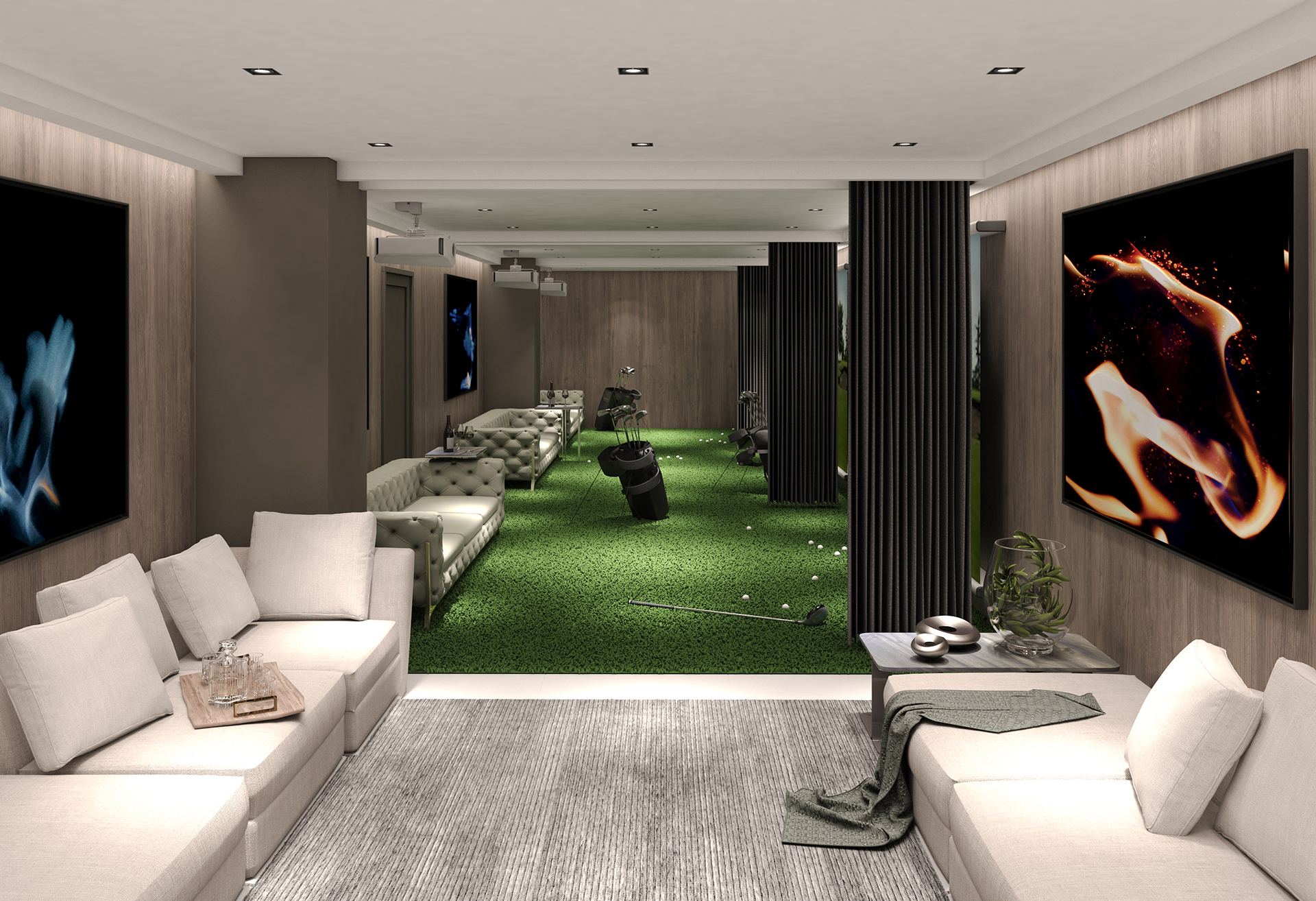 Oasis Hallandale Resident Lounge