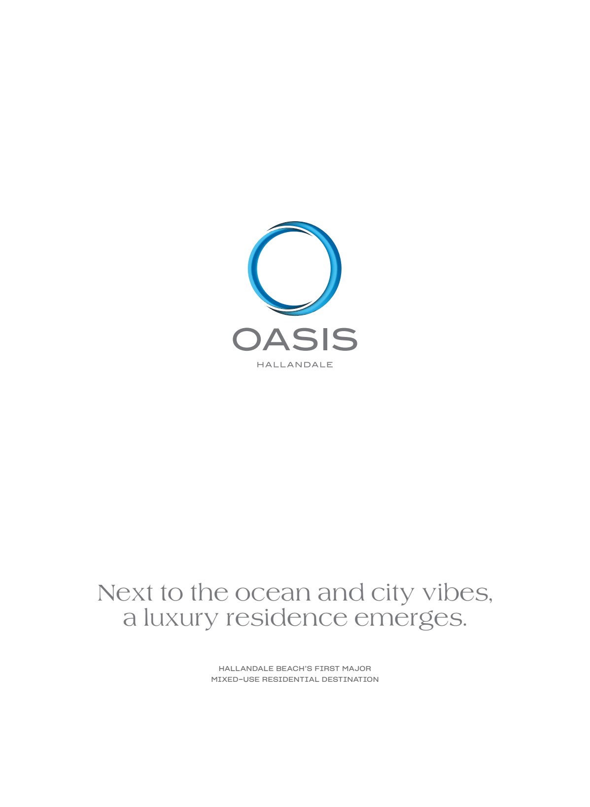 Oasis Brochure