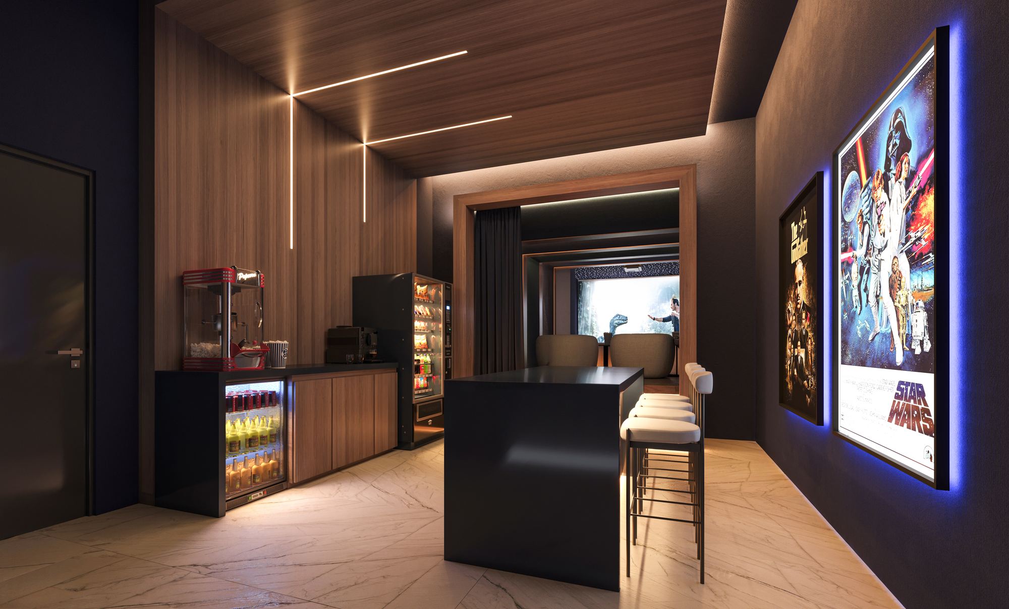 Oasis Hallandale Private Screening Room