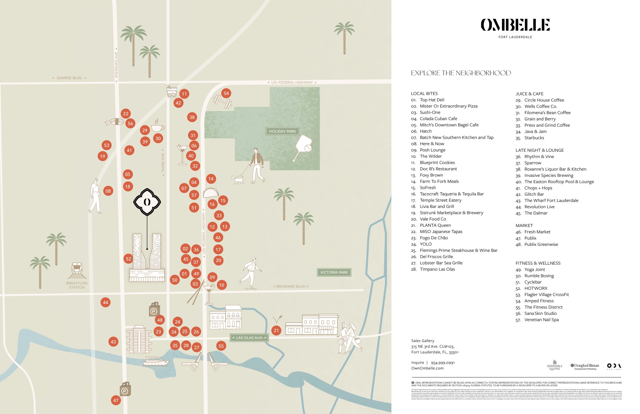 Ombelle Neighborhood Map
