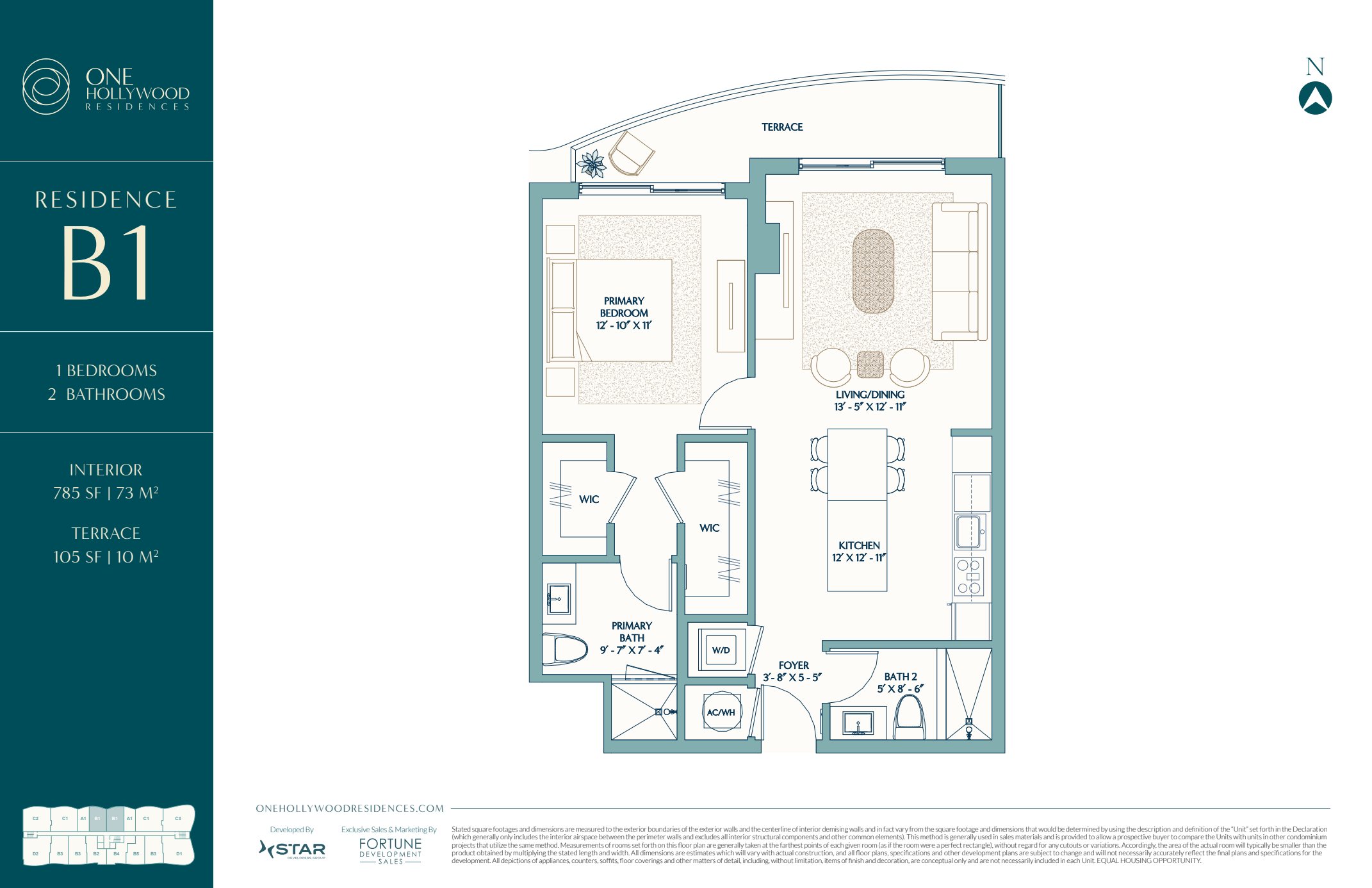 One Hollywood Residences Floorplans 25