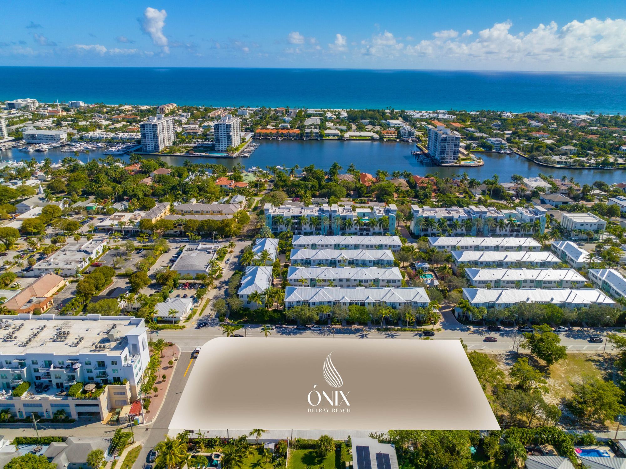 Ónix Delray Beach Onix Aerial Site Plan