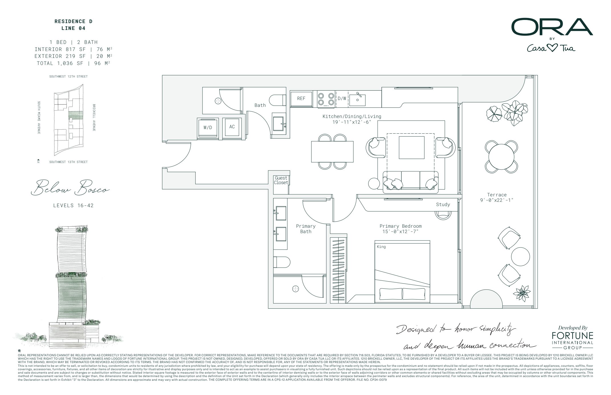 Ora Casa Tua Digital Floor Plan Residence