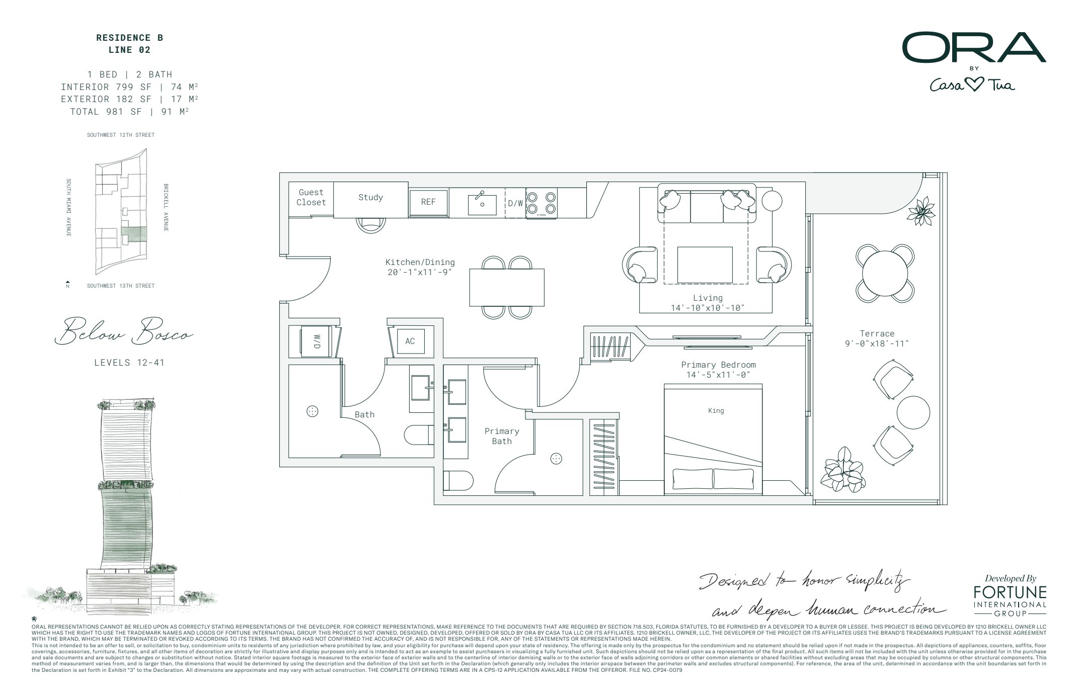 Ora Casa Tua Digital Floor Plan Residence