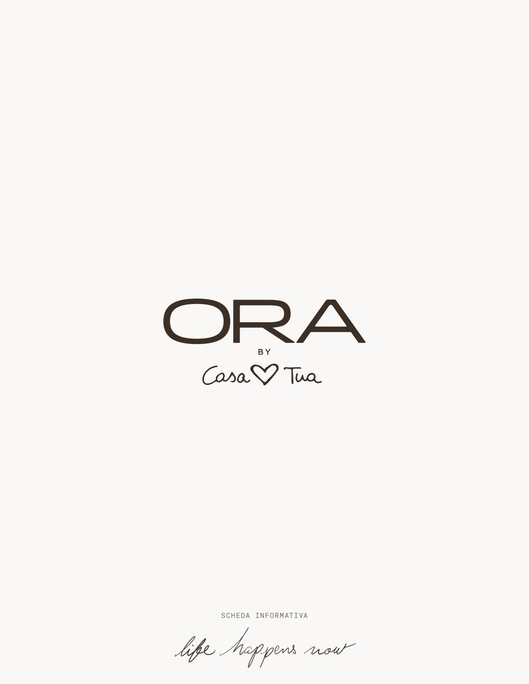 Ora by Casa Tua Fact Sheet Unbranded