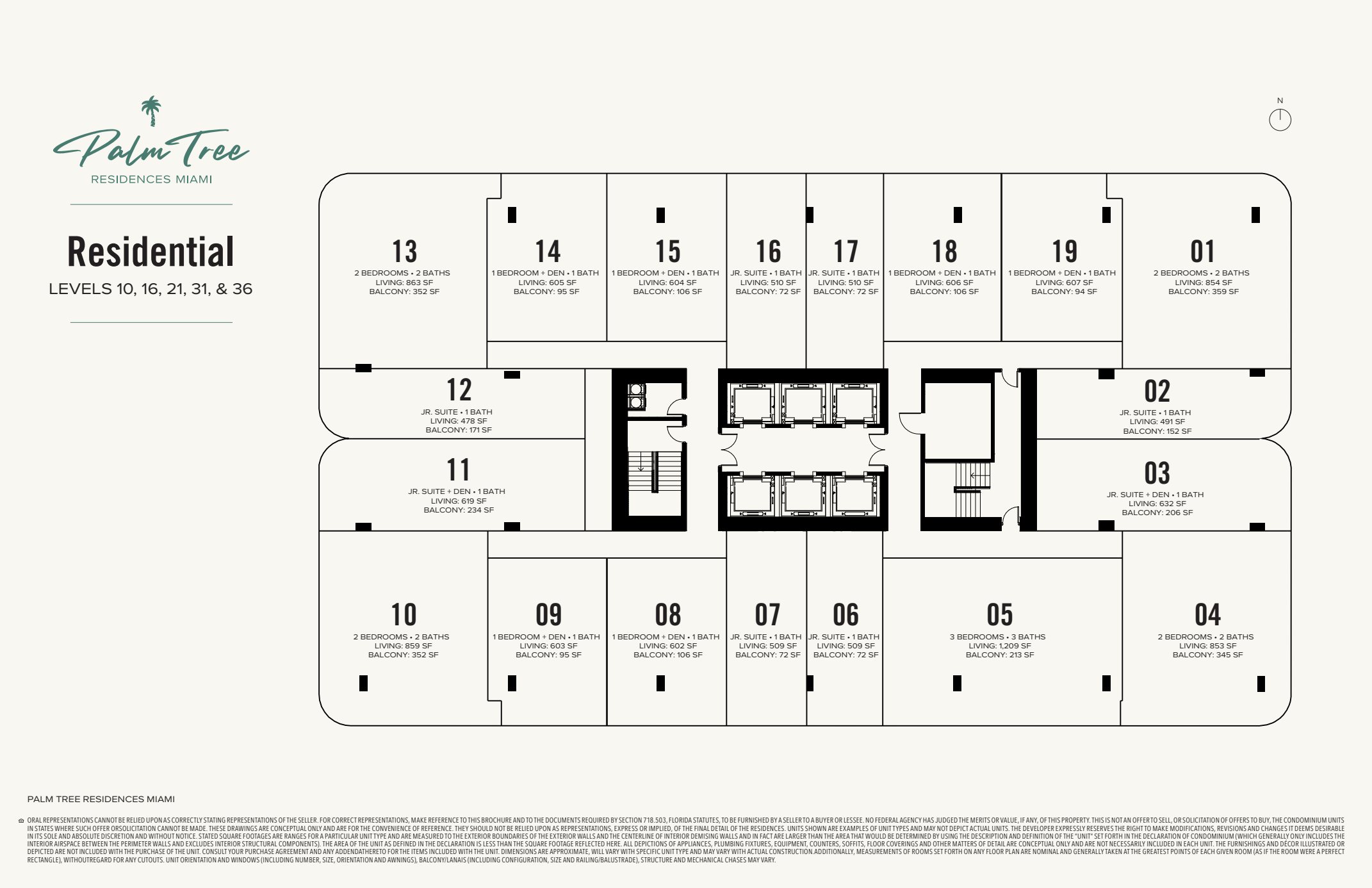 Ptr Residential Lvl 10 Keyplan
